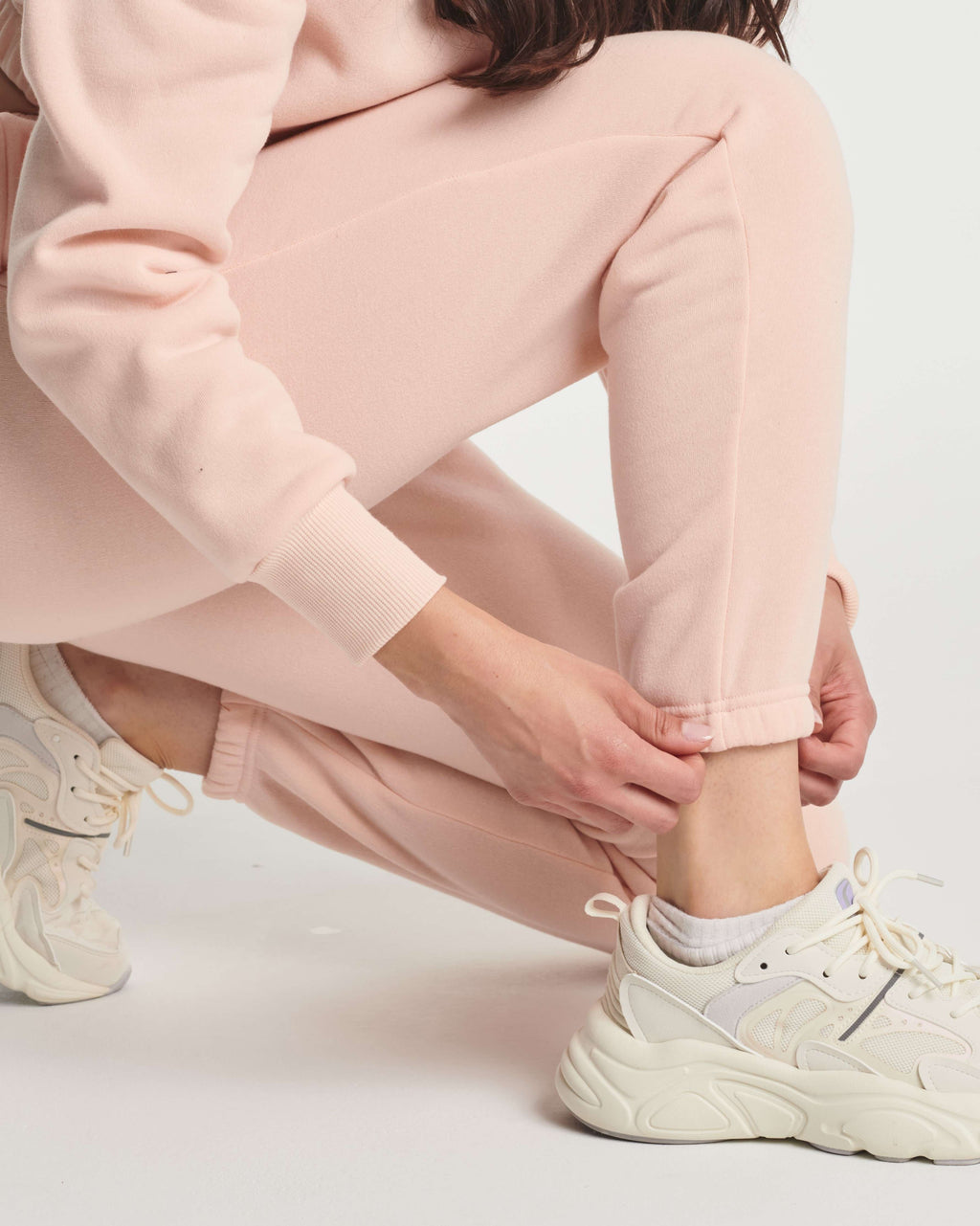 3 Pack: Women's Fleece Jogger Sweatpants with Elastic Cuff (Available in Plus Size)