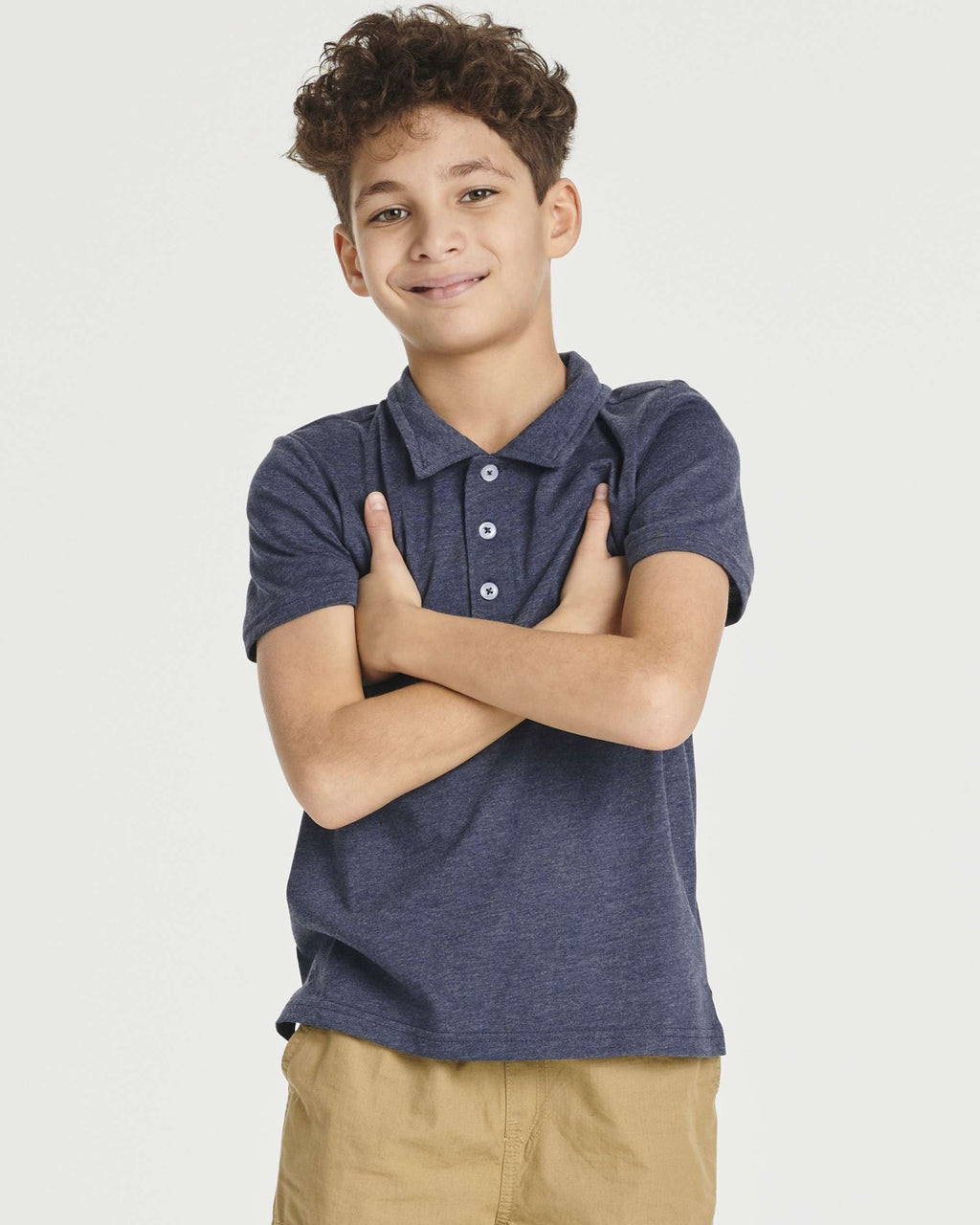3 Pack: Boys' Jersey Cotton Polo Shirt