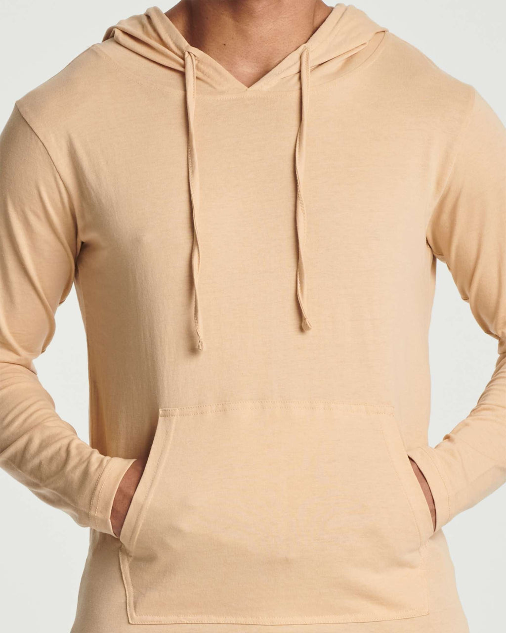 3 Pack: Mens Cotton Lightweight Pullover Hoodie