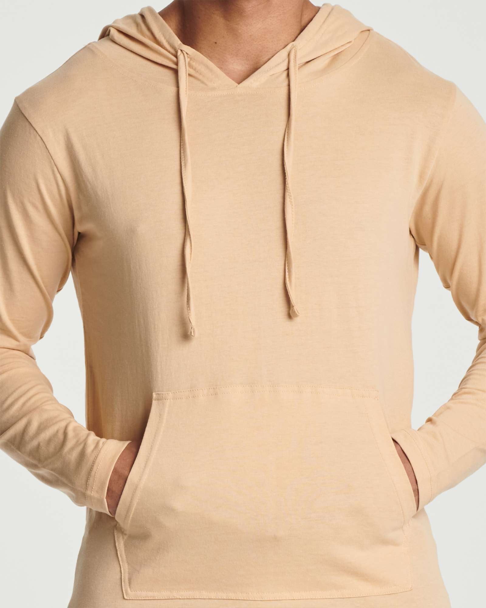 3 Pack: Mens Cotton Lightweight Pullover Hoodie