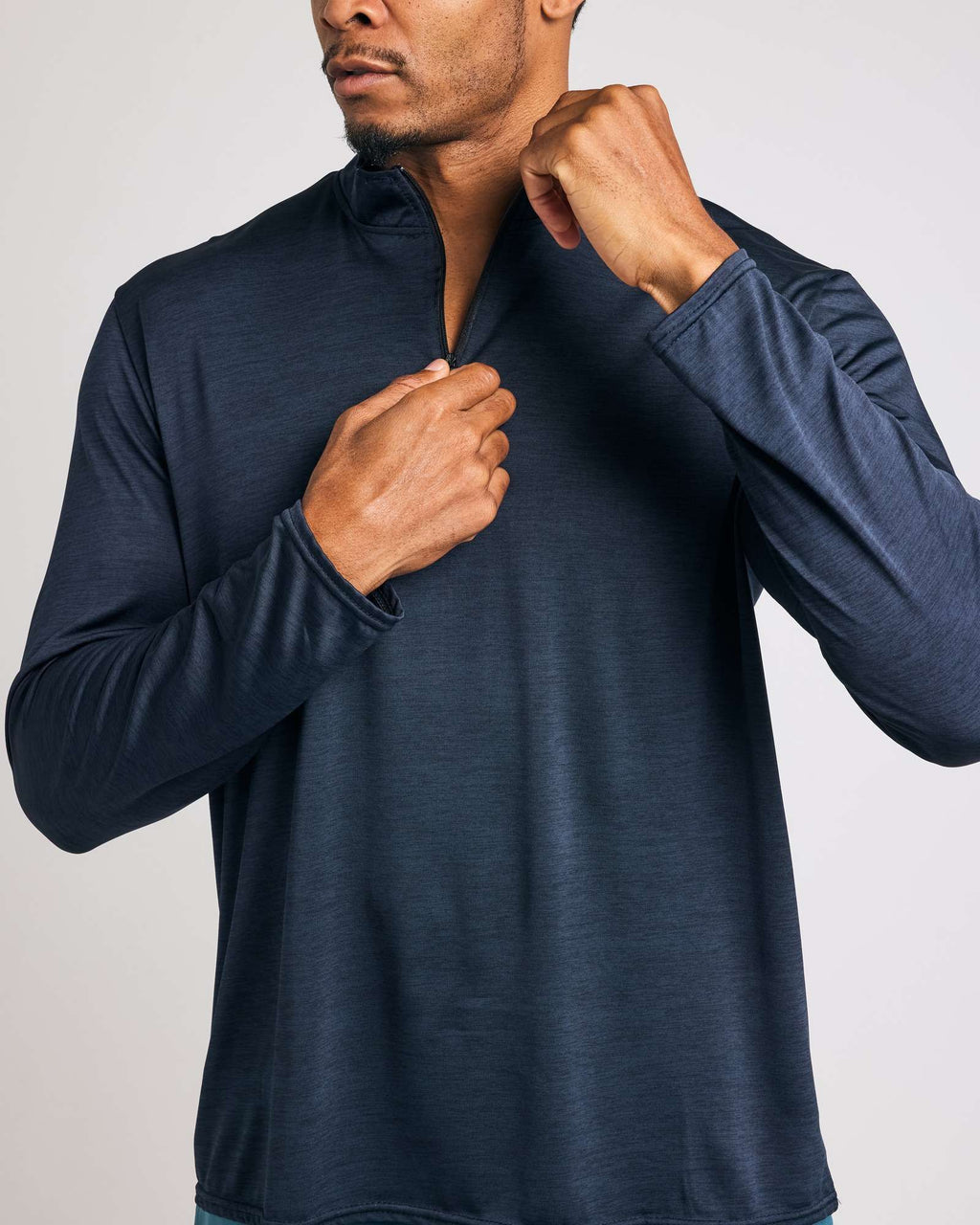 3 Pack: Mens Active Dry-Fit Quarter Zip Pullover (Available in Big & Tall)