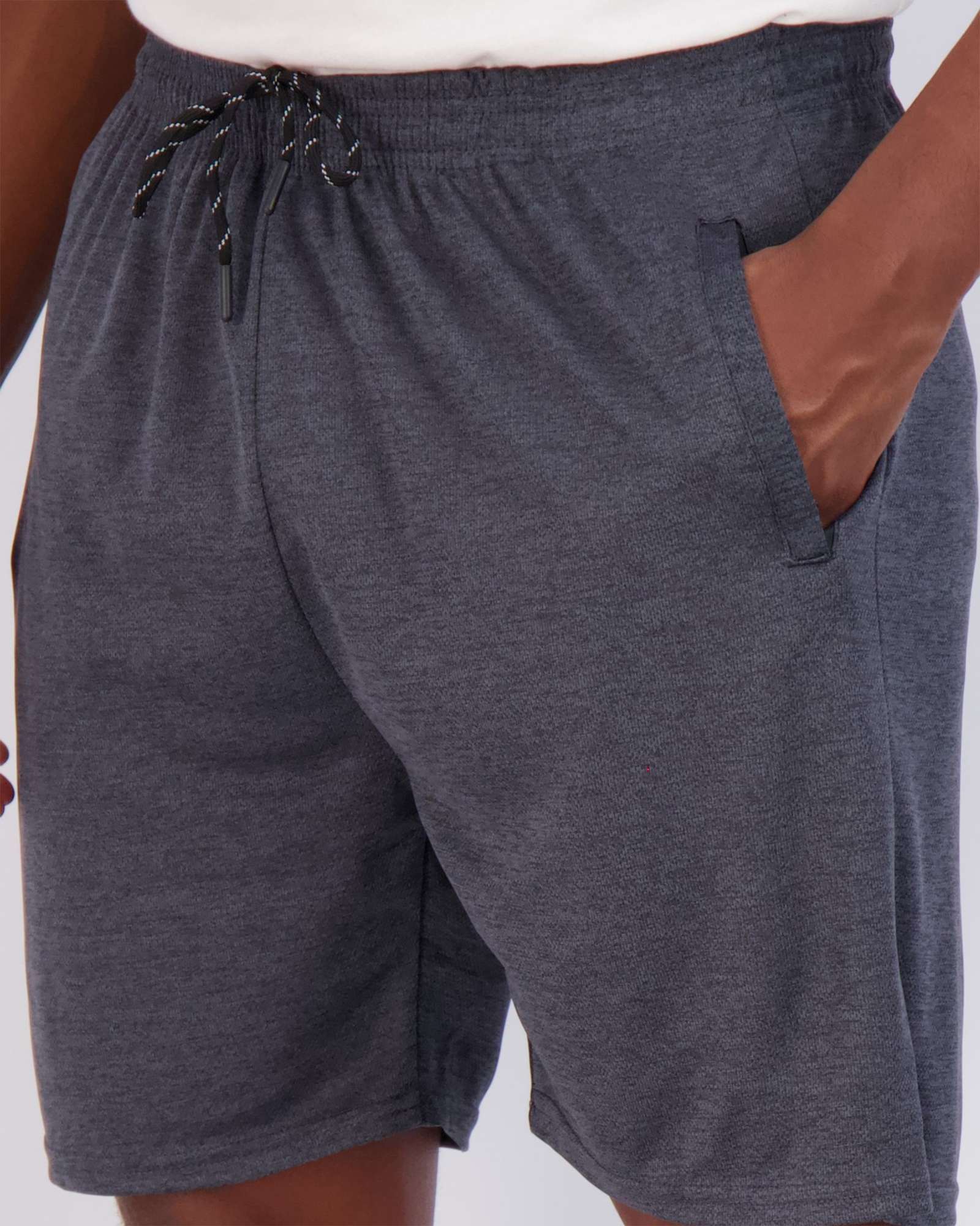 4 Pack: 7" Athletic Running Quick Dry Mesh Shorts with Zipper Pockets (Available In Big & Tall)