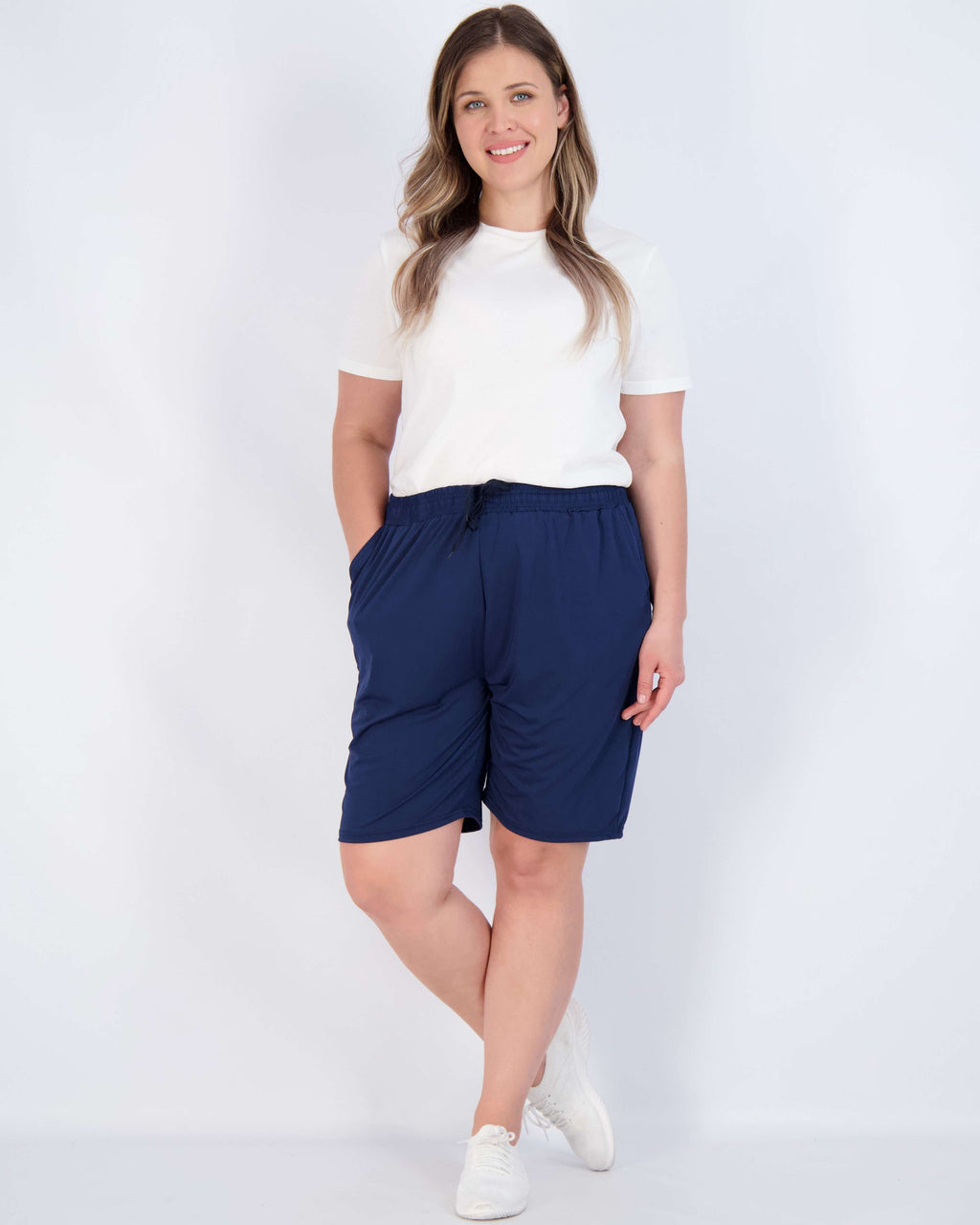 4 Pack: Womens Dry-Fit 7" Bermuda Shorts