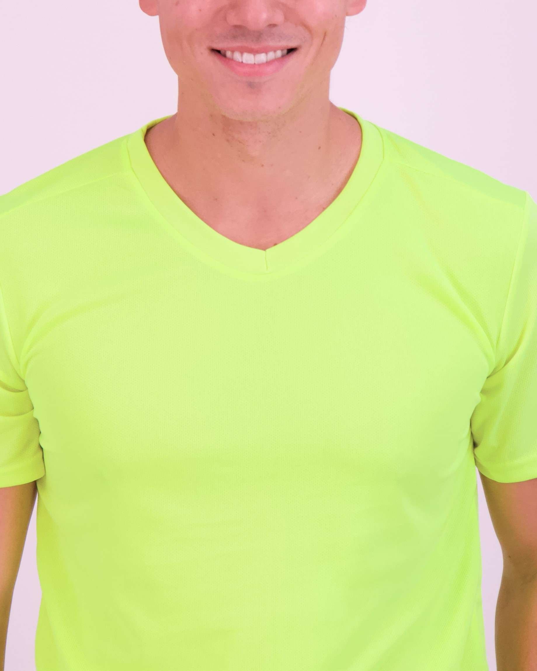 5 Pack: Mens V-Neck Mesh Active Short Sleeve T-Shirt (Available in Big & Tall)