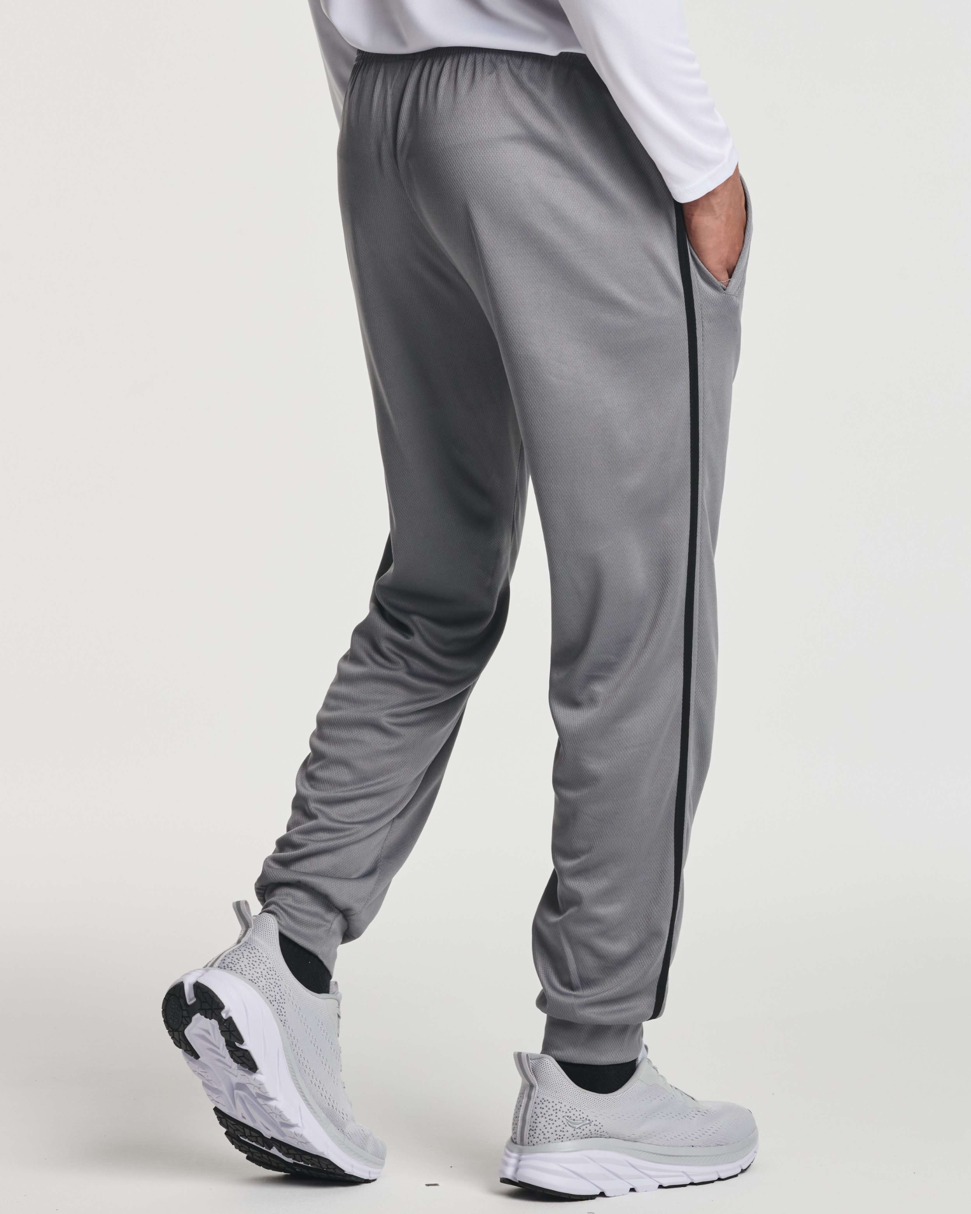 3 Pack: Mens Mesh Active Jogger Sweatpants