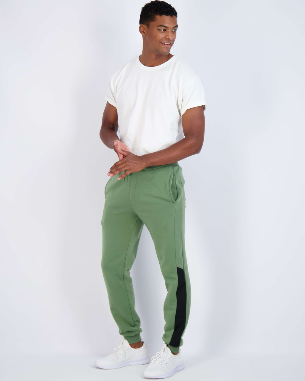 3 Pack: Mens Fleece Jogger Sweatpants