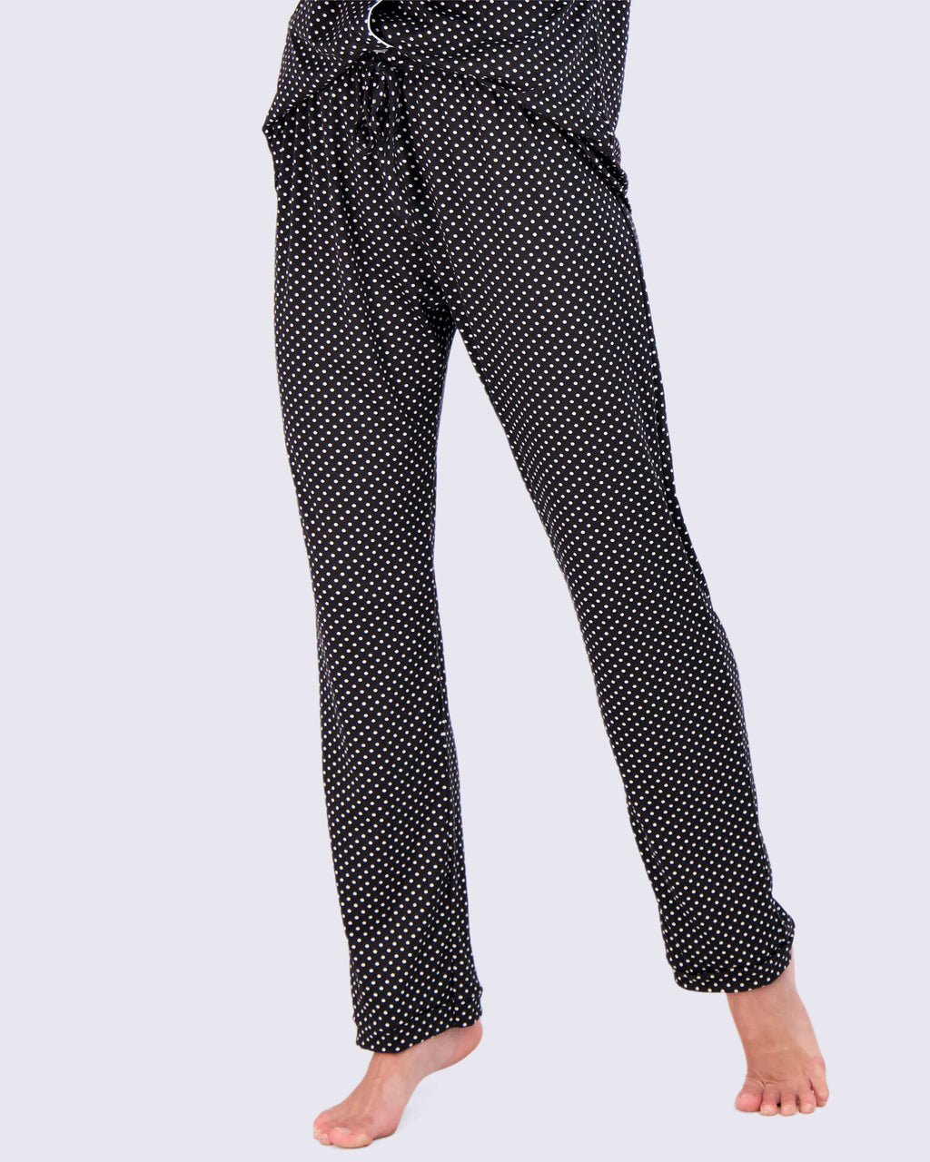 4 Piece: Women’s Long Sleeve Button Down Pajama Set