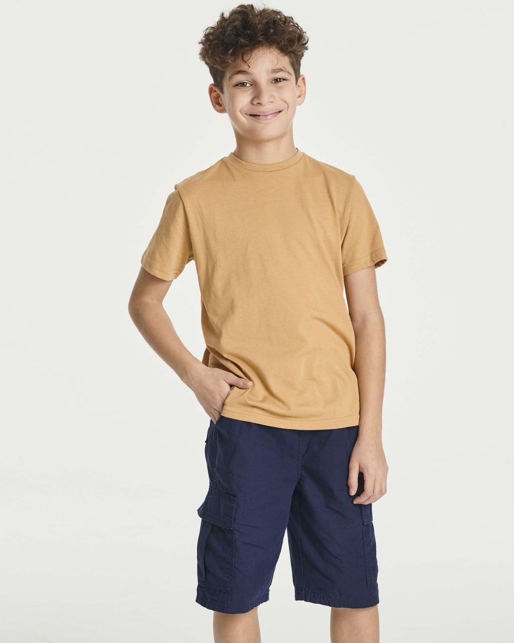 5 Pack: Boys' Cotton Short Sleeve T-Shirts