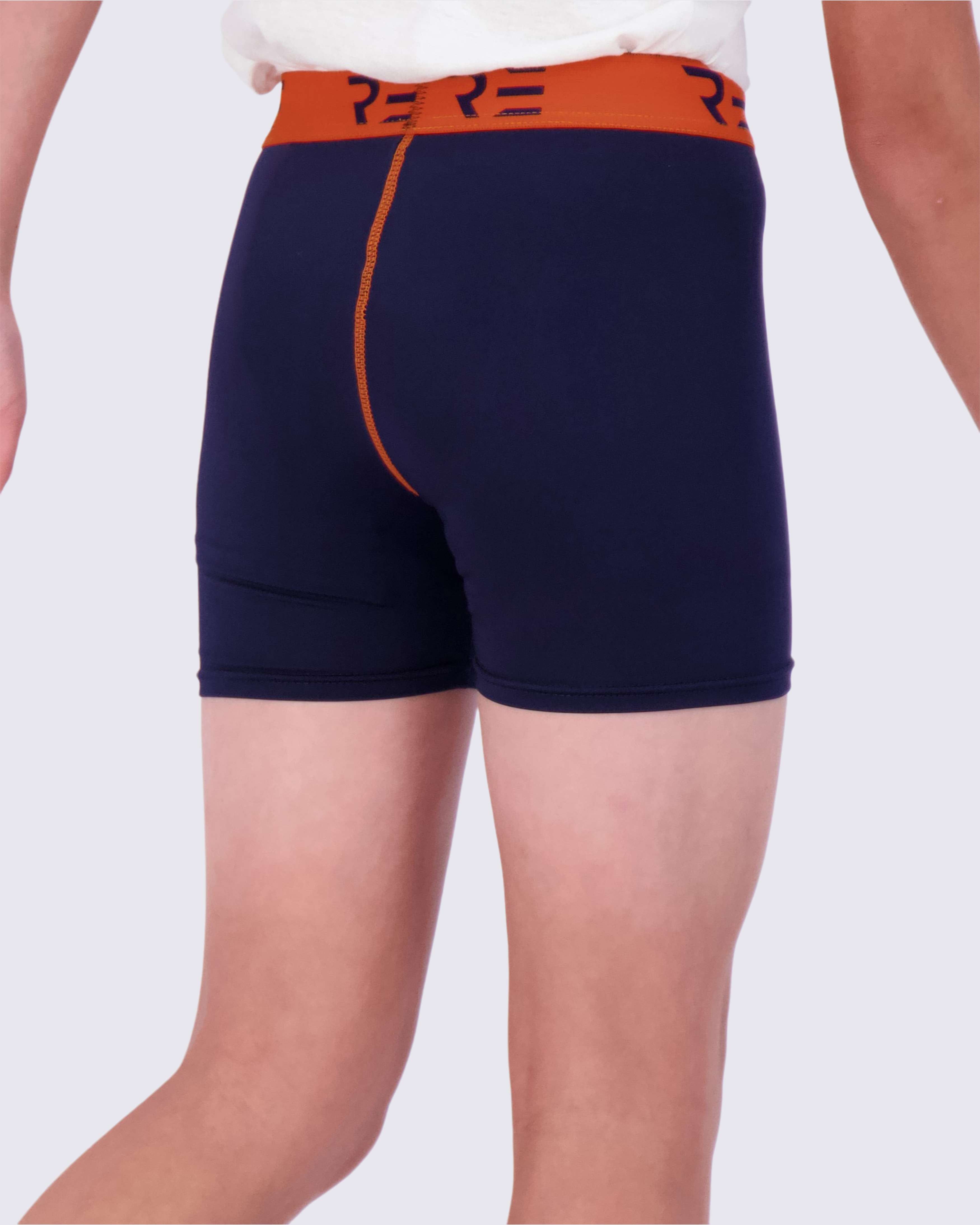 5 Pack: Boys Compression Shorts Underwear
