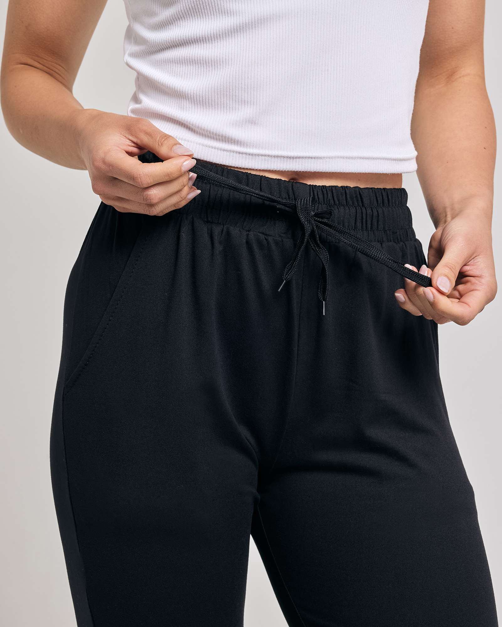 3 Pack: Women's Capri Joggers (Available in Plus Size)