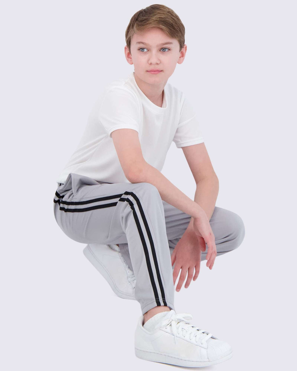 3 Pack: Boys Tricot Open Bottom Fleece-Lined Sweatpants