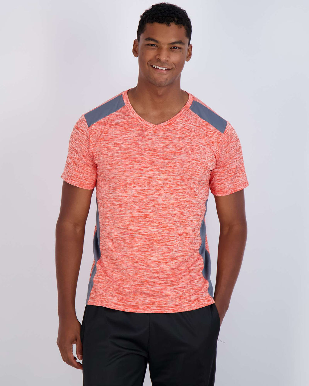 5 Pack: Men’s V-Neck Dry-Fit T-Shirt