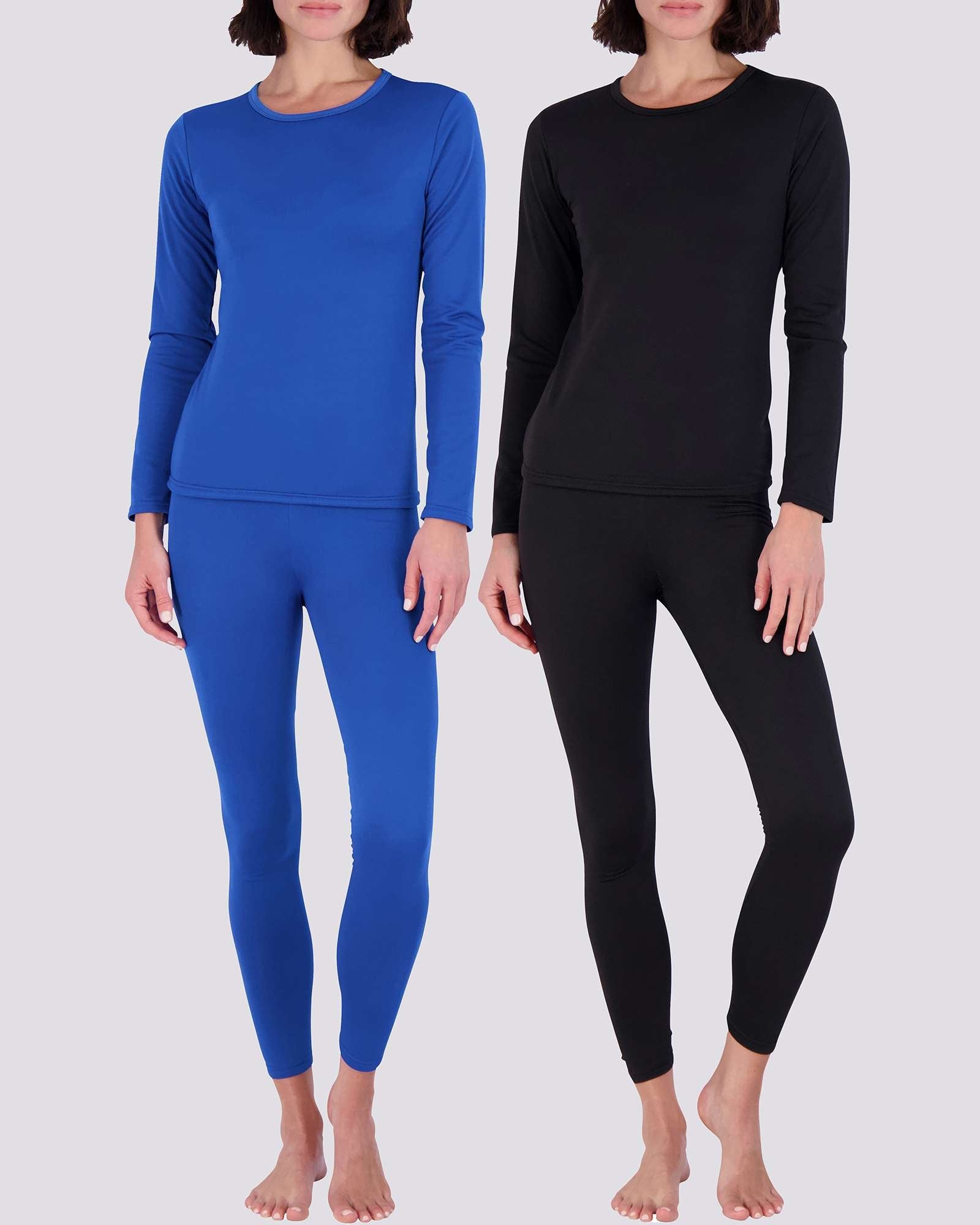 4 Piece: Womens Thermal Underwear Set