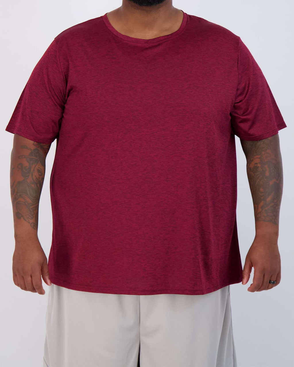 3 Pack: Men’s Big & Tall Dry-Fit Short-Sleeve Crew Neck T-Shirt