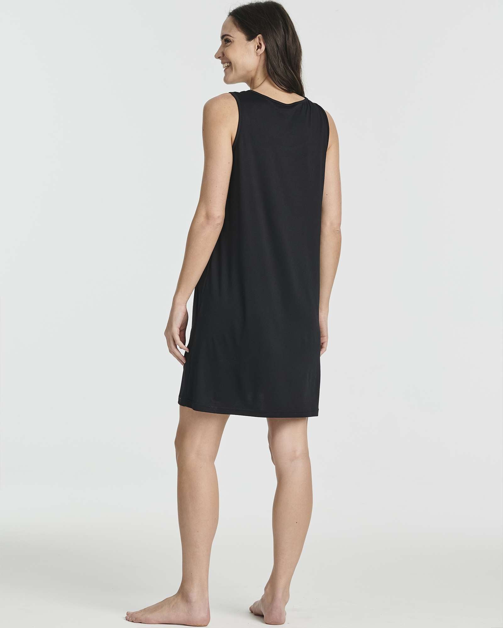 3 Pack: Women's Scoop Neck Sleeveless Nightgown