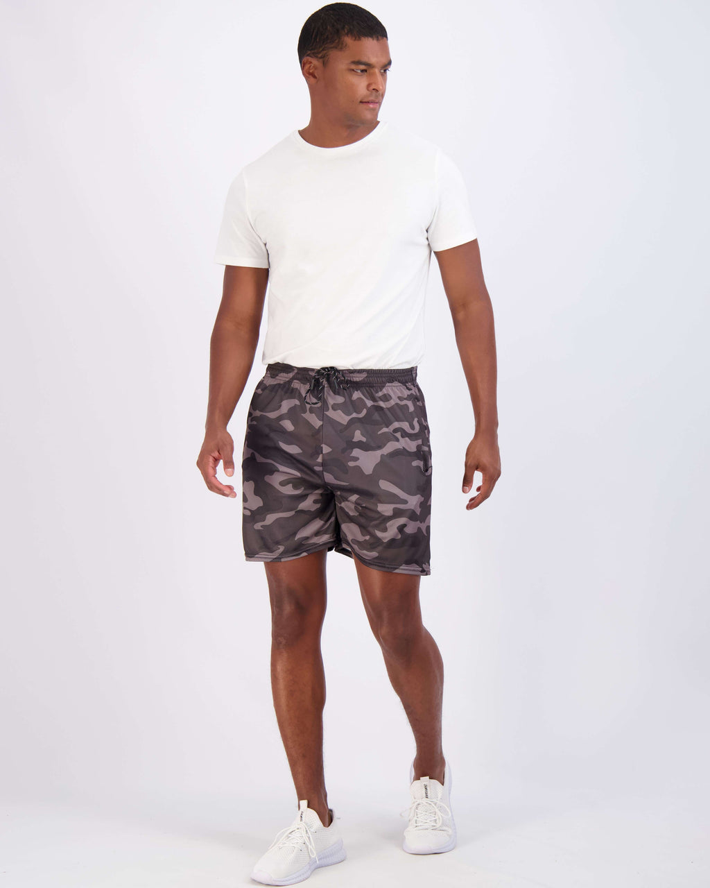 4 Pack: Men's 5" Mesh Running Shorts with Zipper Pockets