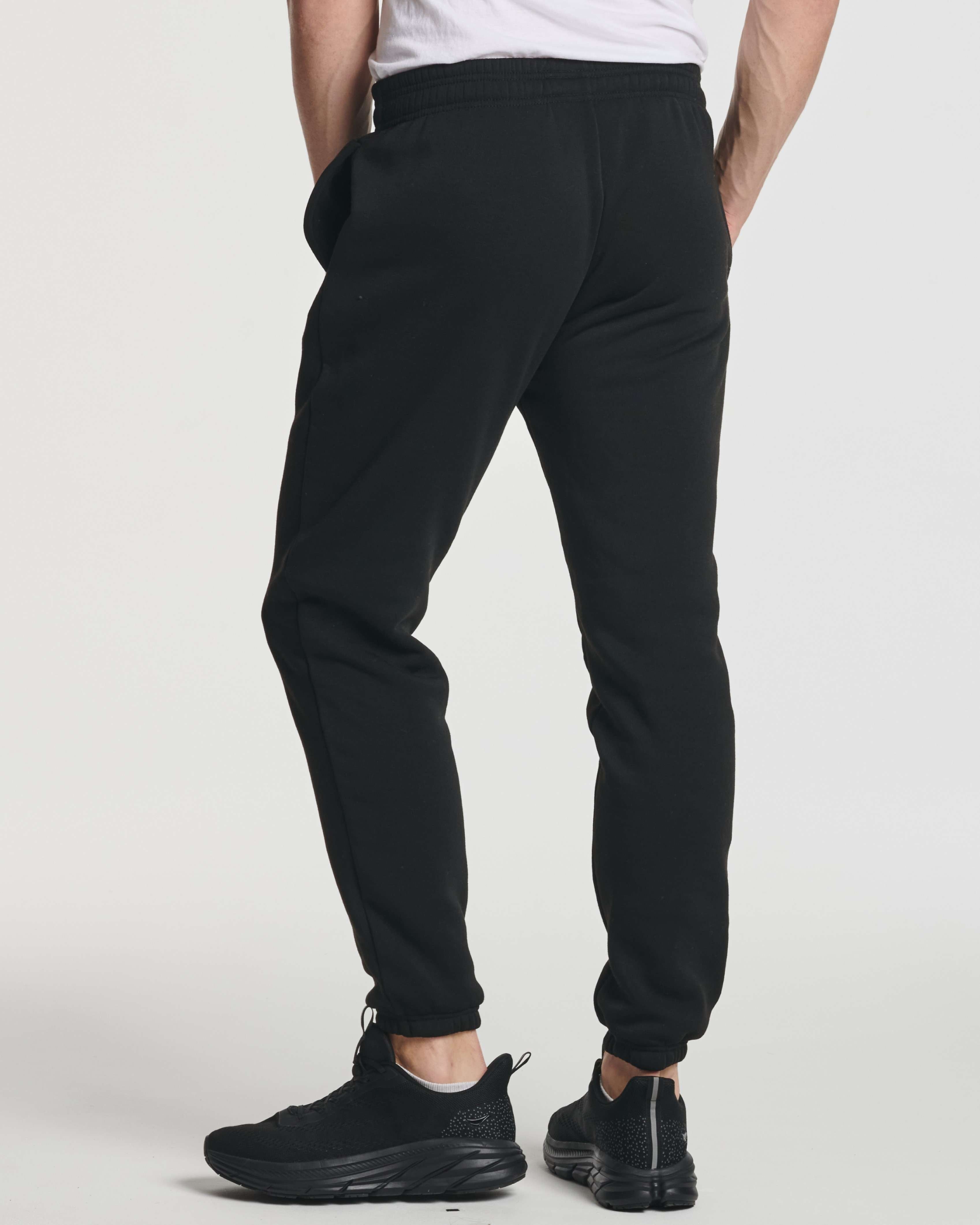 3 Pack: Men's Fleece Jogger Sweatpants (Available in Big & Tall)