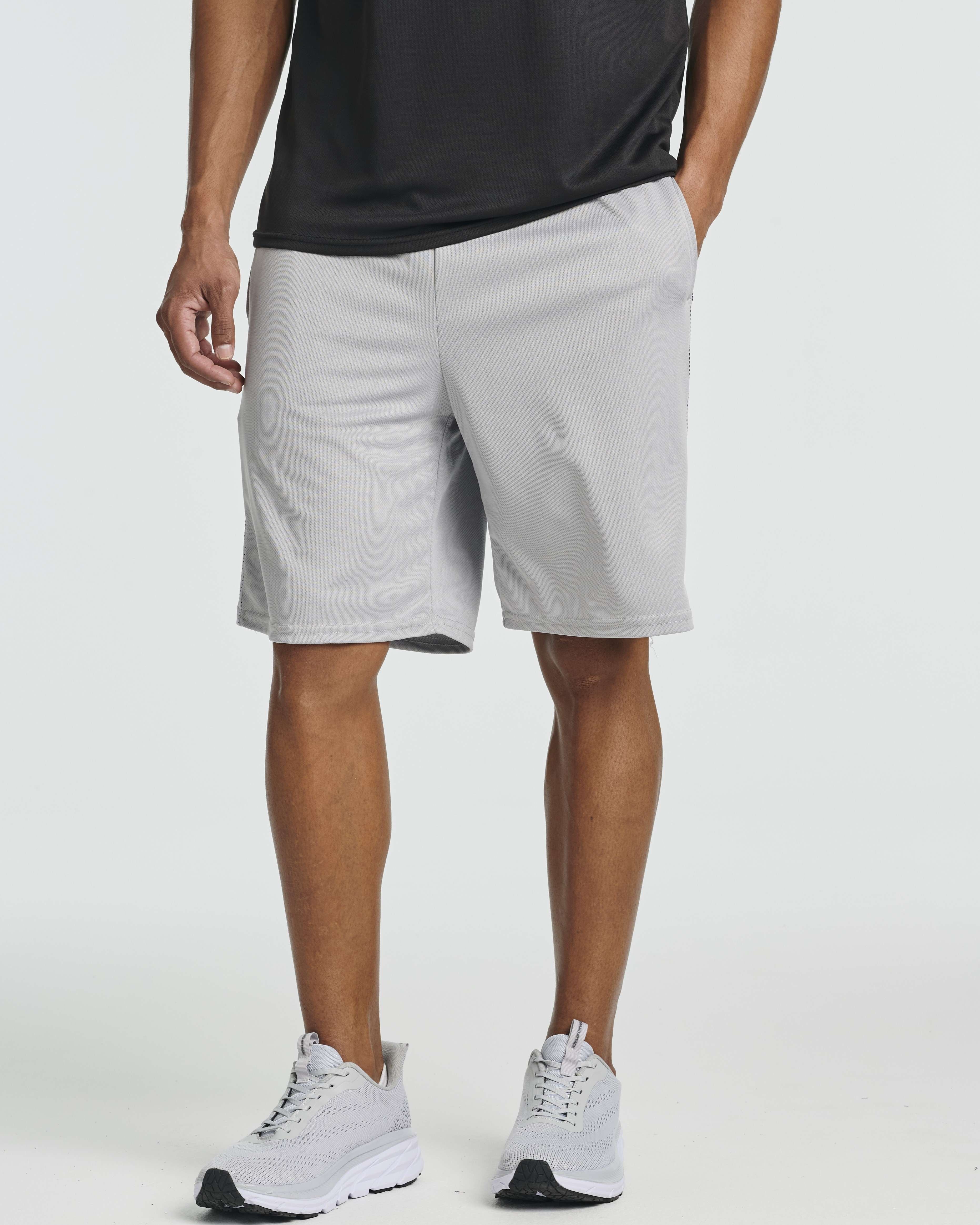 5 Pack: Men's Mesh Athletic Gym Shorts