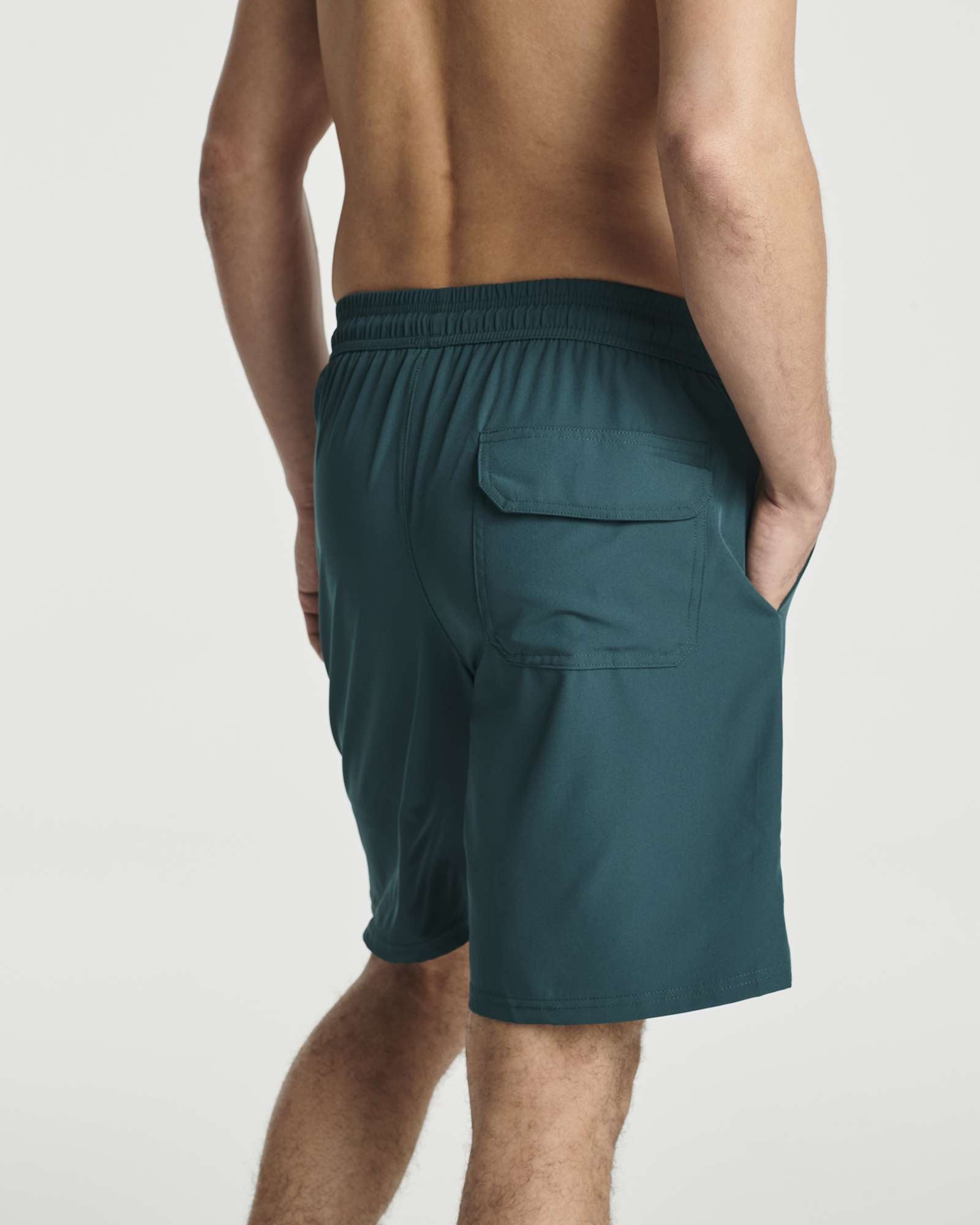 3 Pack: Men's 9" 2-in-1 Board Shorts with Compression Liner