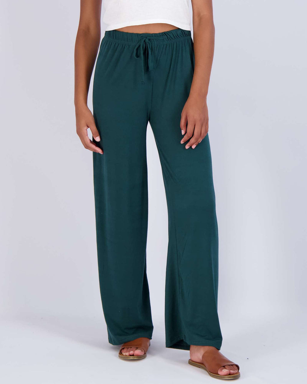 3 Pack: Womens Wide Leg Palazzo Lounge Pajama Pants