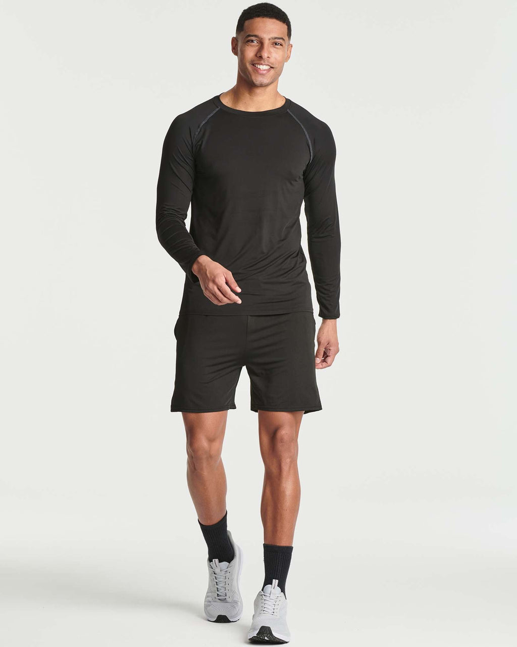 4 Pack: Mens Compression Long Sleeve Shirt