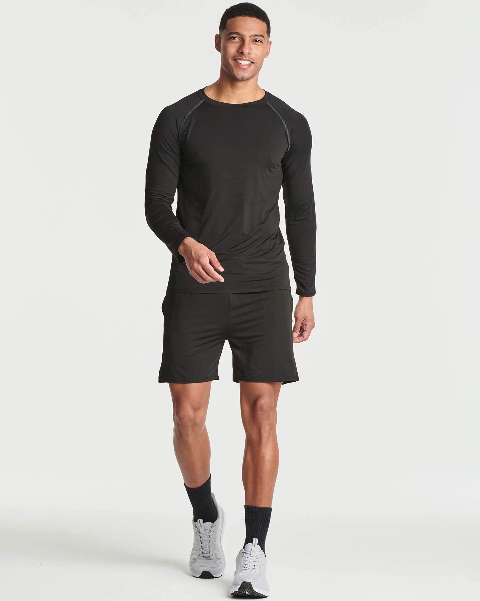 4 Pack: Mens Compression Long Sleeve Shirt