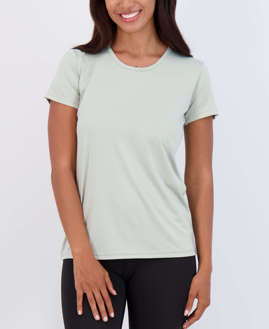 5 Pack: Womens Dry Fit Short-Sleeve Crew Neck Active T-Shirt