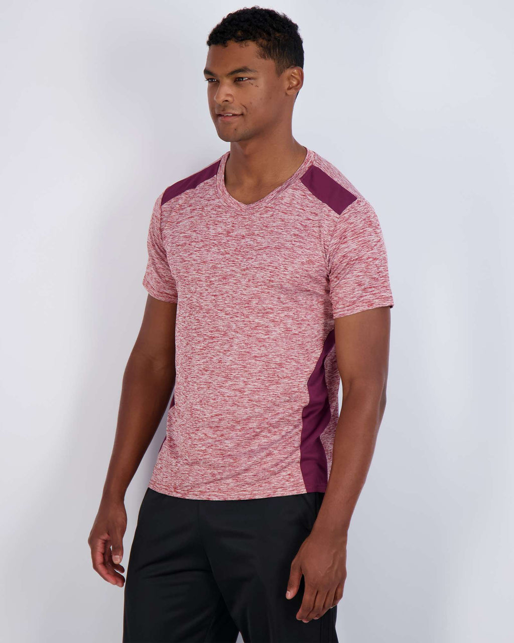 5 Pack: Men’s V-Neck Dry-Fit T-Shirt