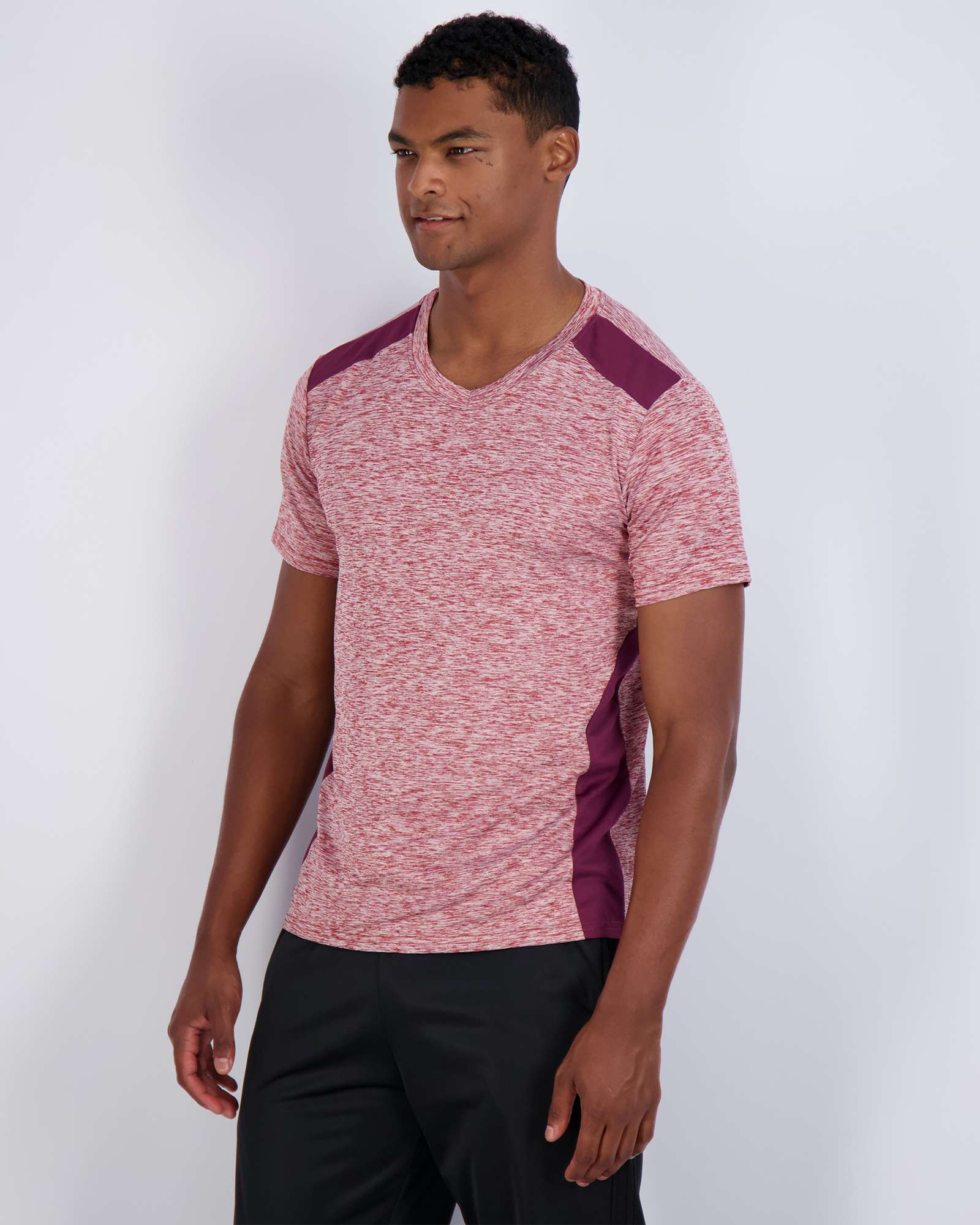 5 Pack: Men’s V-Neck Dry-Fit T-Shirt