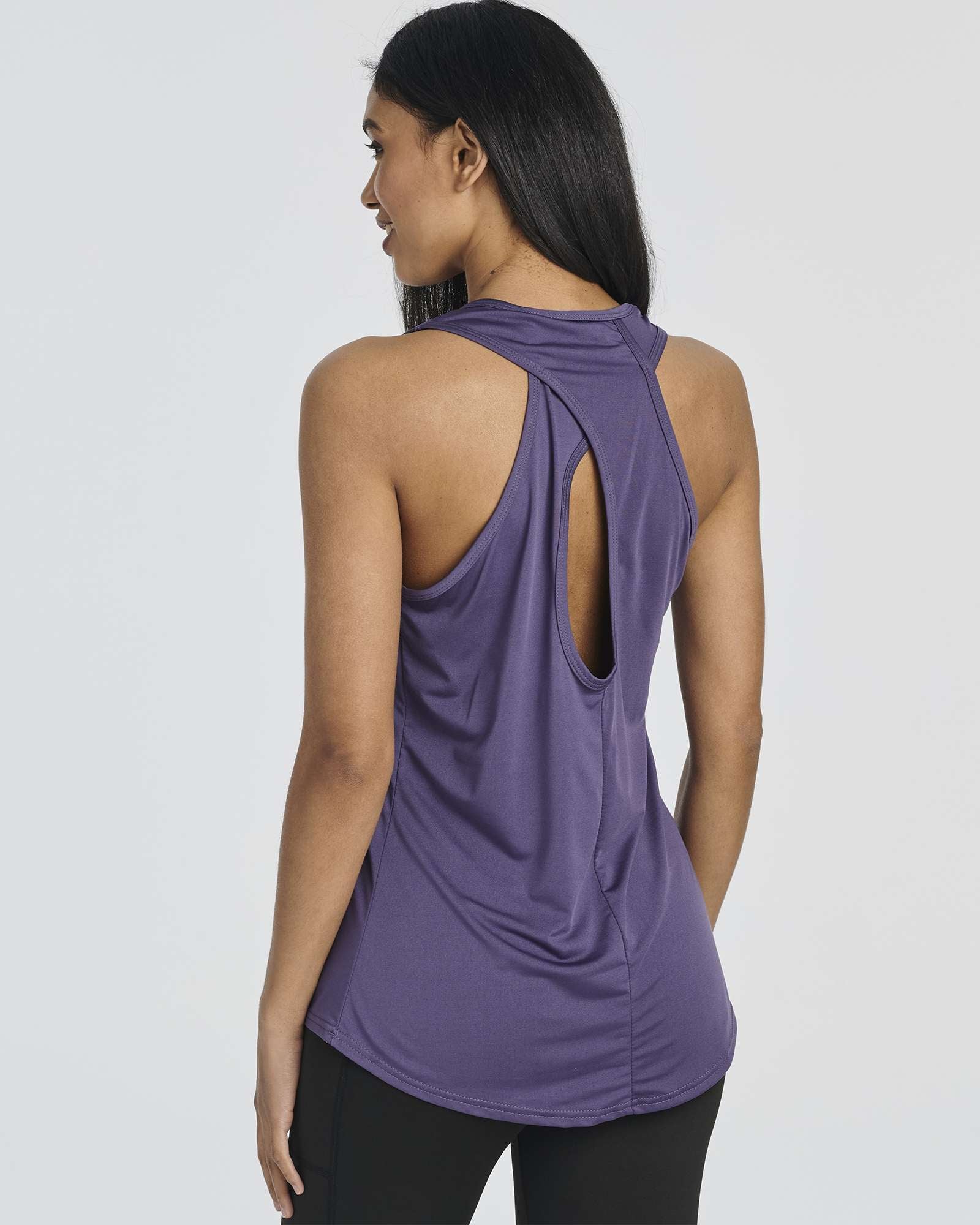 5 Pack: Women's Crossback Workout Tank Top