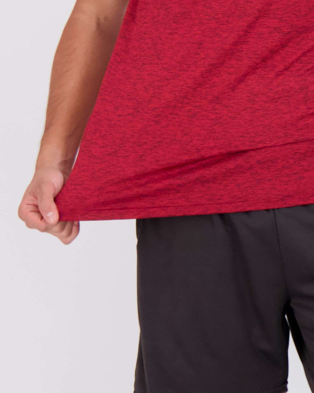 5 Pack: Mens Dry-Fit Active Crew Neck T-Shirt