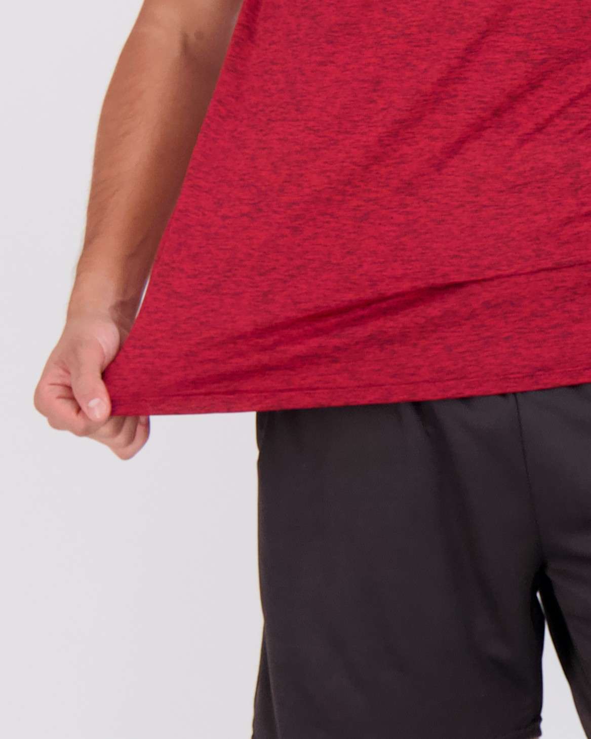 5 Pack: Mens Dry-Fit Active Crew Neck T-Shirt