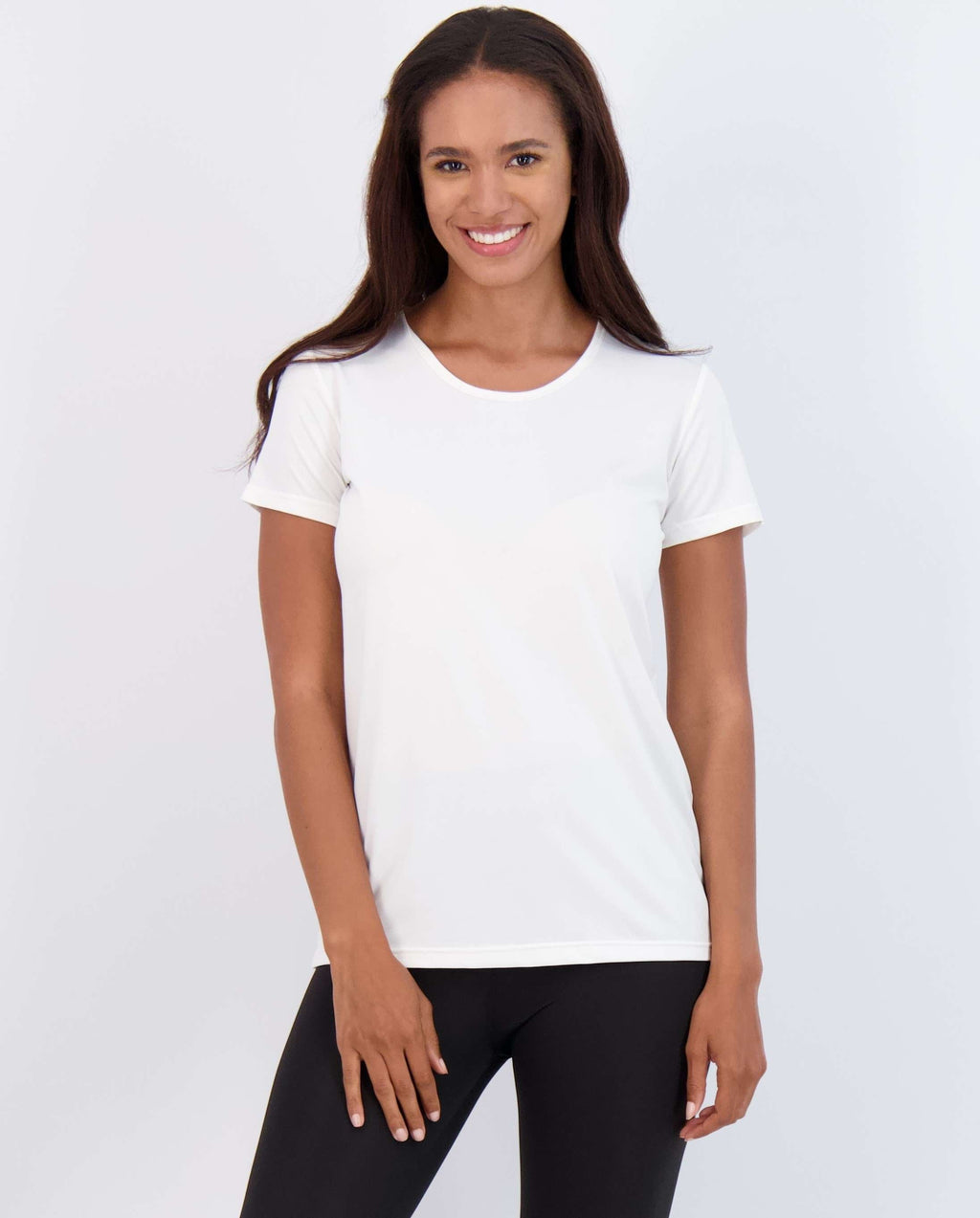 5 Pack: Womens Dry Fit Short-Sleeve Crew Neck Active T-Shirt
