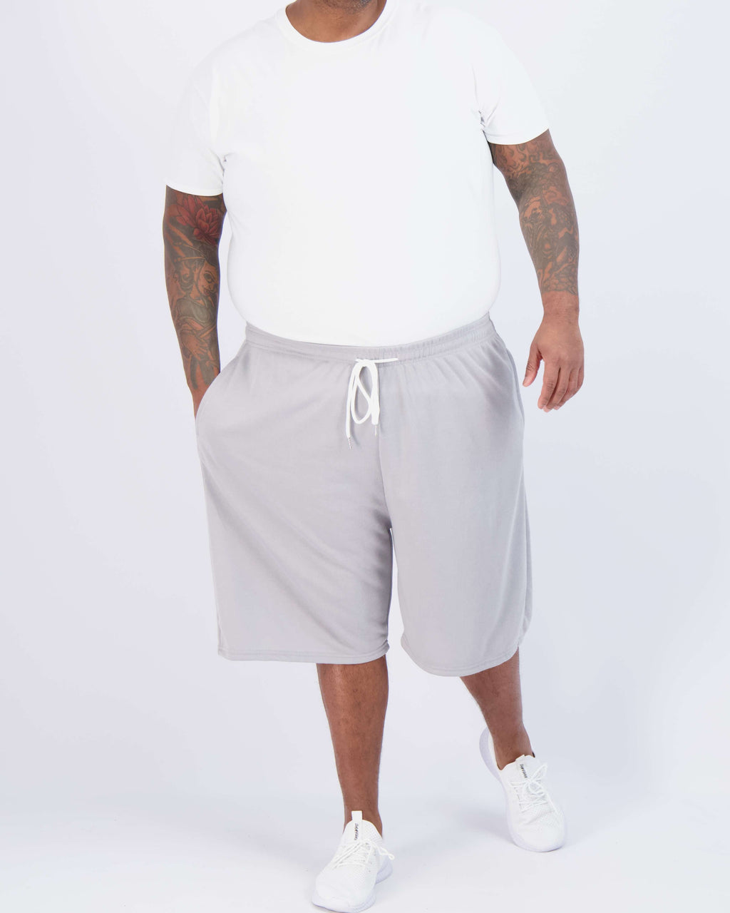 3 Pack: Mens 9" French Terry Casual Shorts