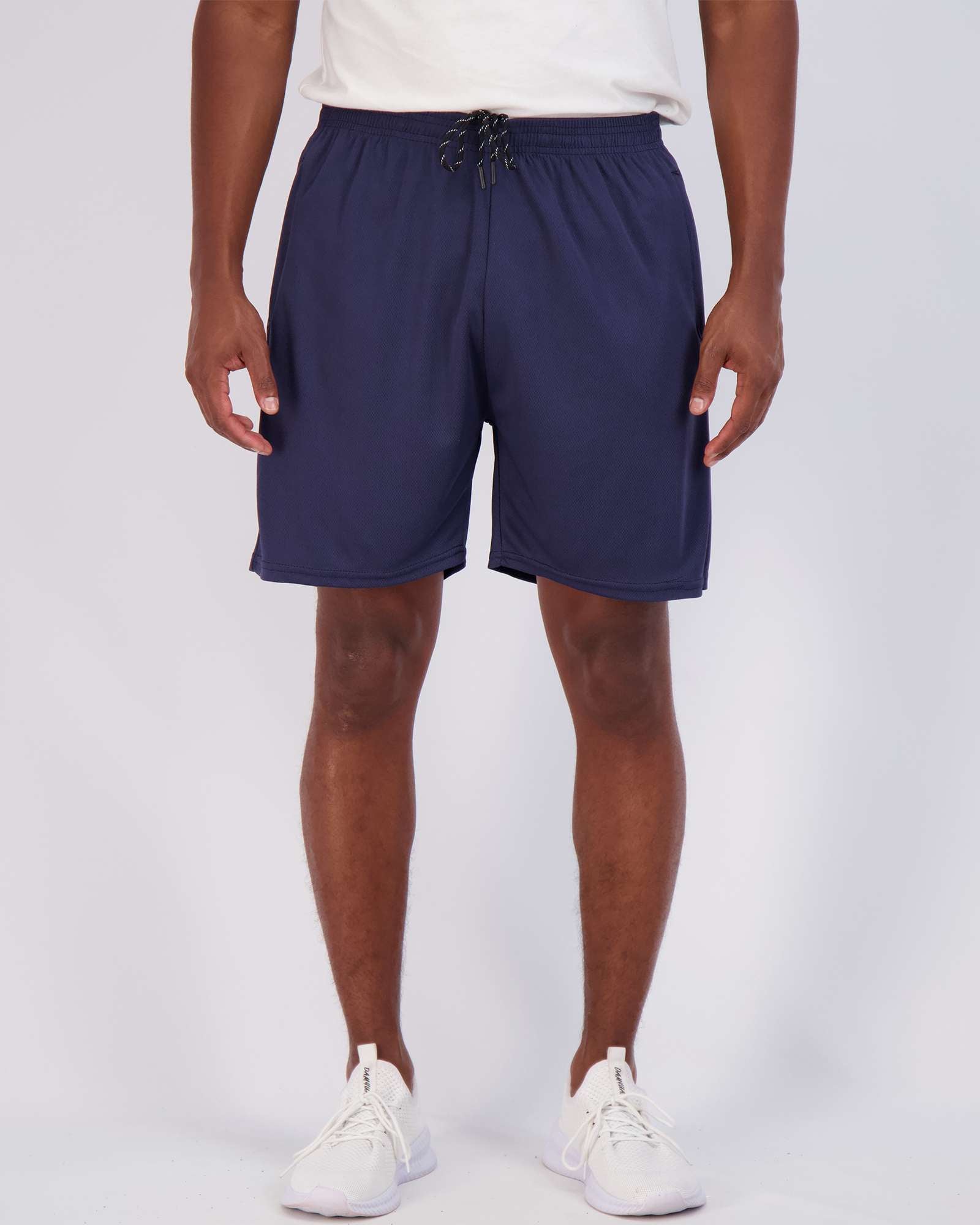 4 Pack: 7" Athletic Running Quick Dry Mesh Shorts with Zipper Pockets (Available In Big & Tall)