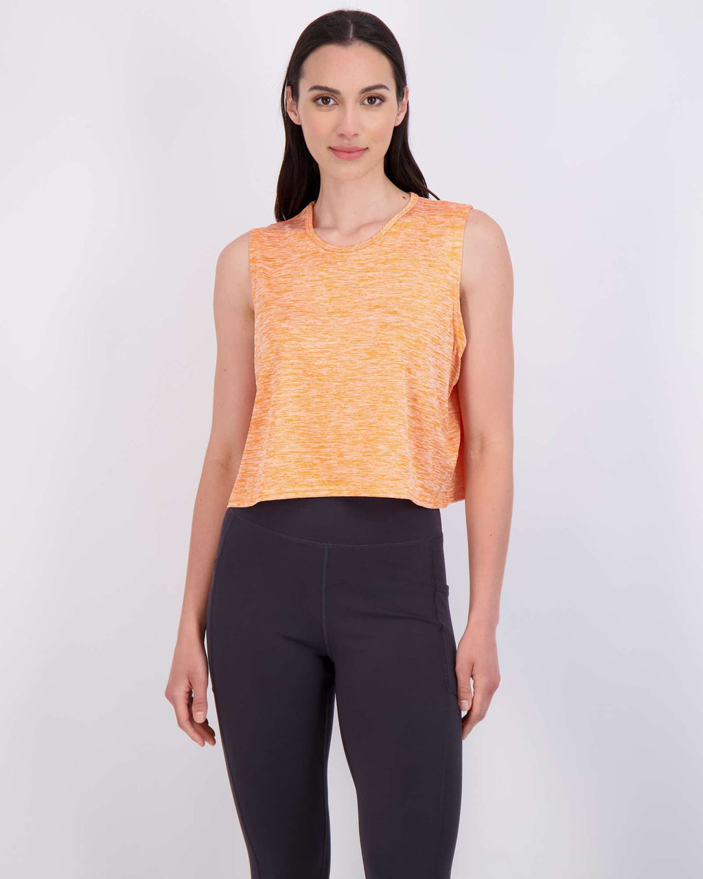 5 Pack: Women's Dry Fit Crop Tank Top