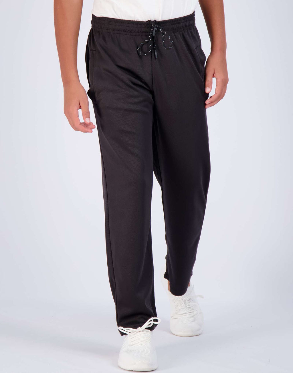 3 Pack: Boys Mesh Open Bottom Active Sweatpants