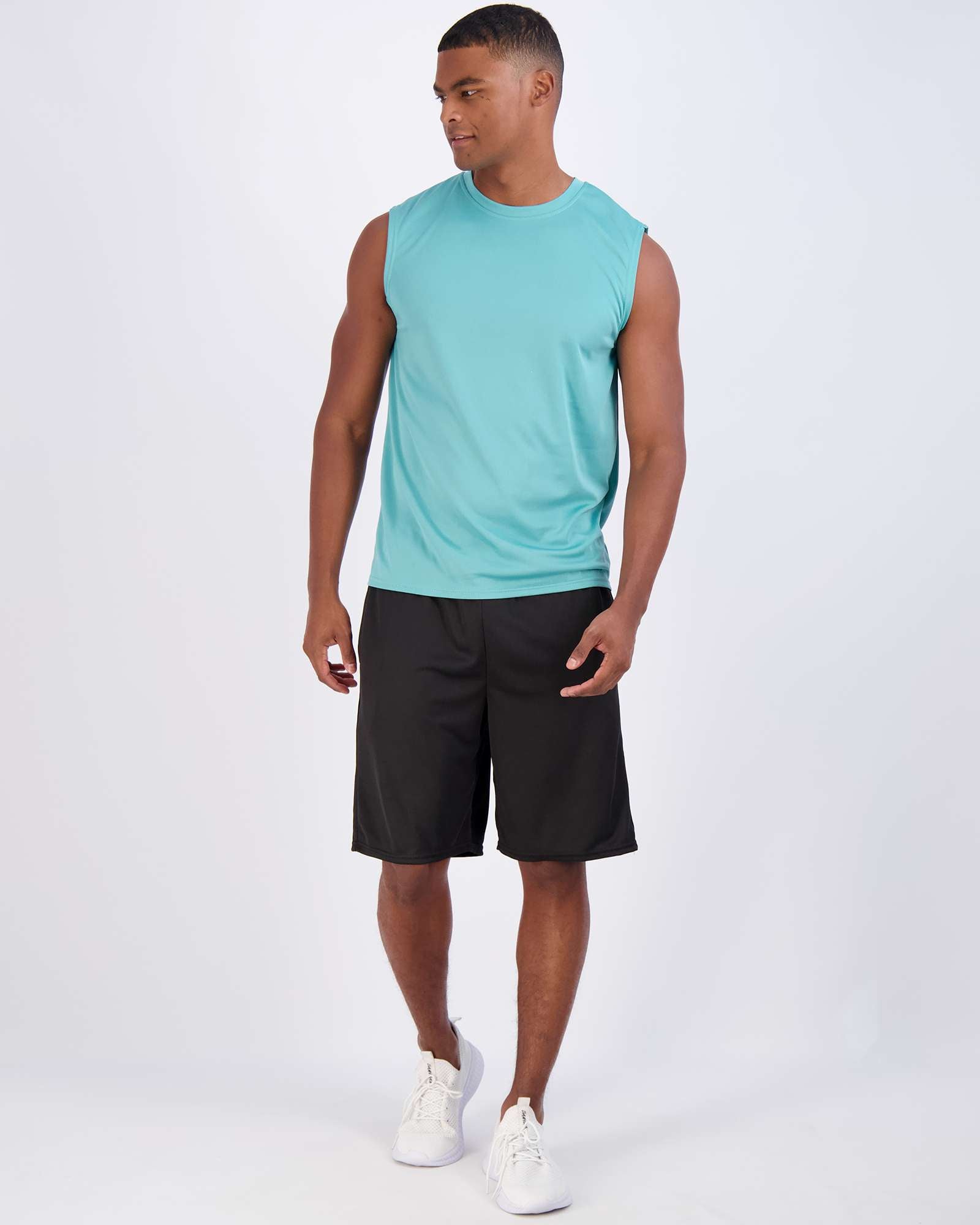 5 Pack: Mens Mesh Active Tank Top (Available in Big & Tall)