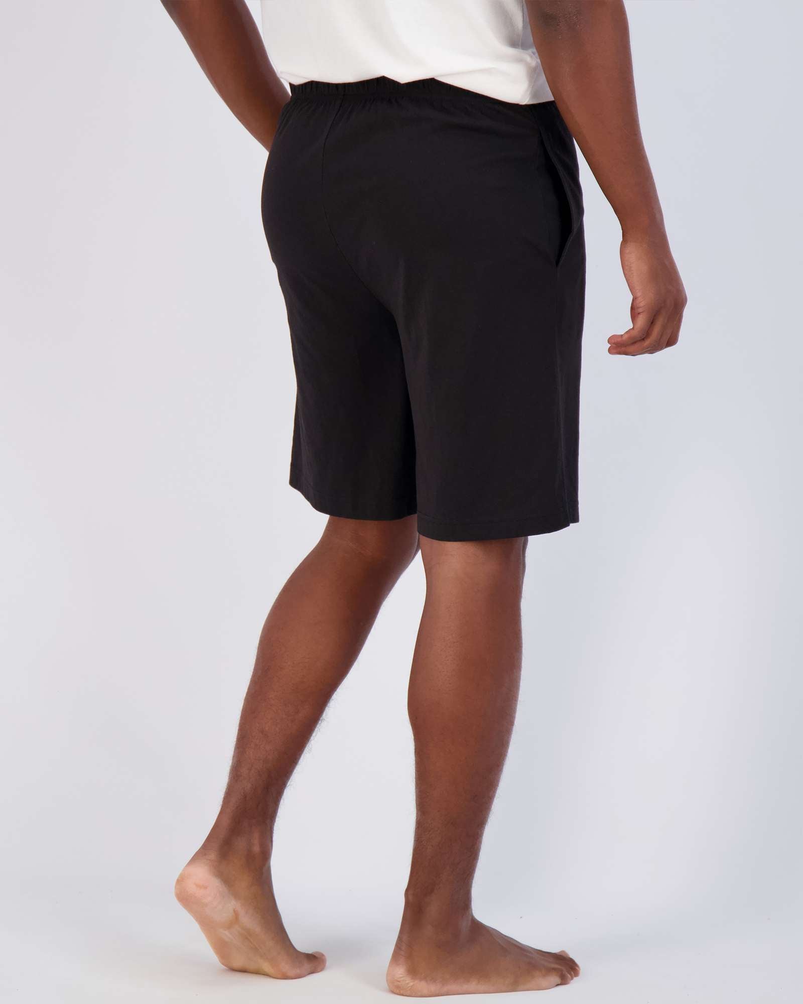3 Pack:Mens Cotton Sleep Pajama Lounge Shorts