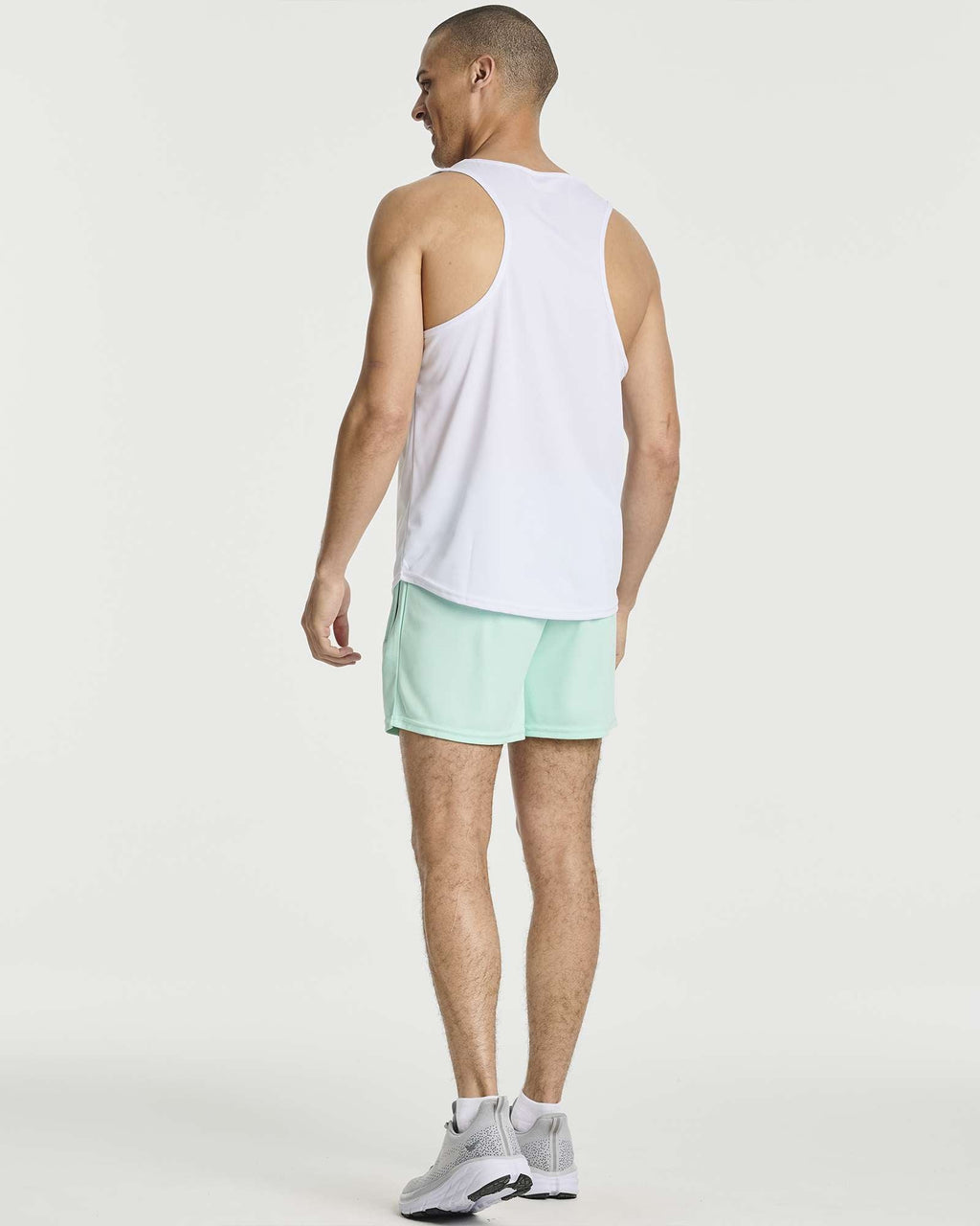 4 Pack: Men's 3" Mesh Running Shorts