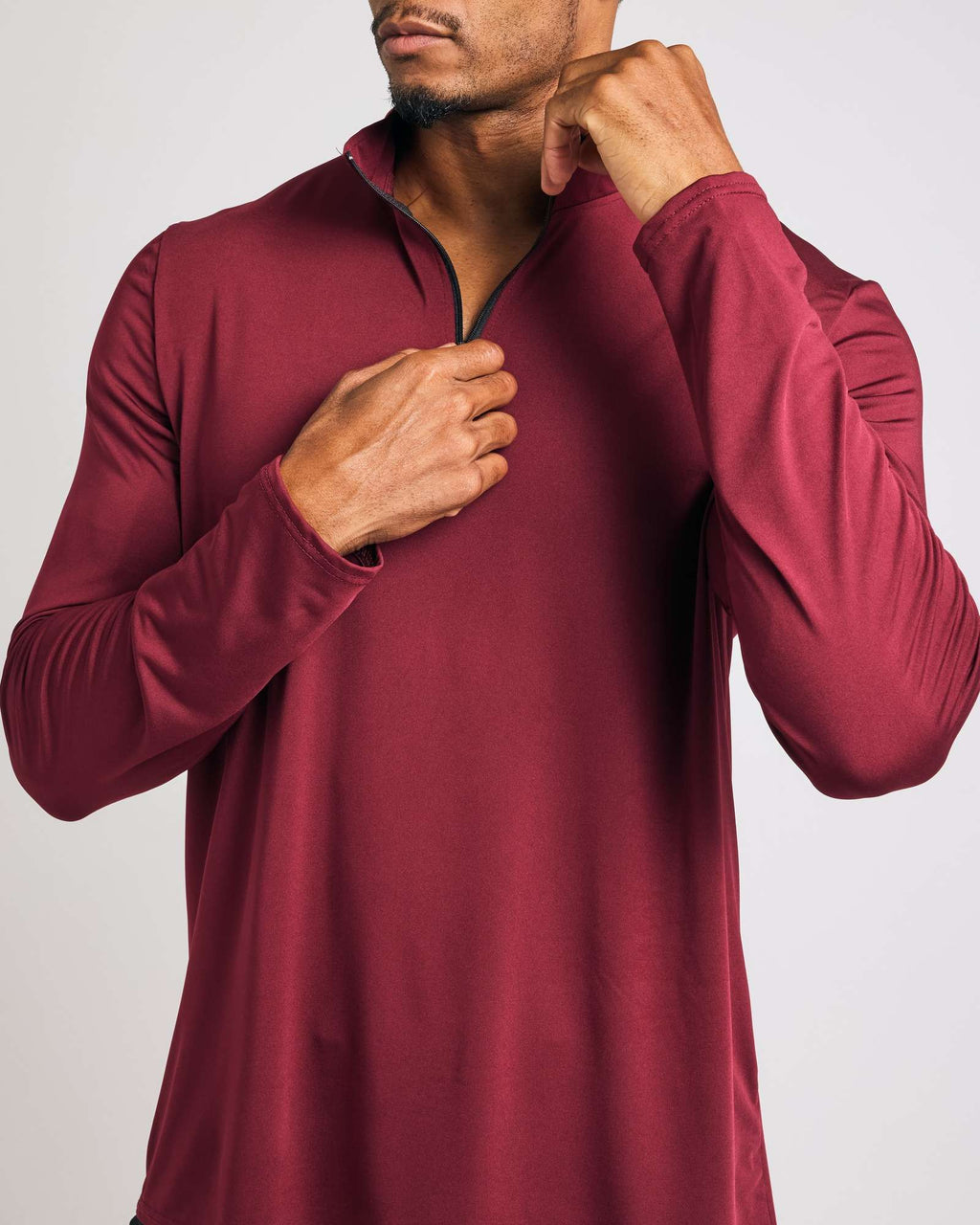 3 Pack: Mens Active Dry-Fit Quarter Zip Pullover (Available in Big & Tall)