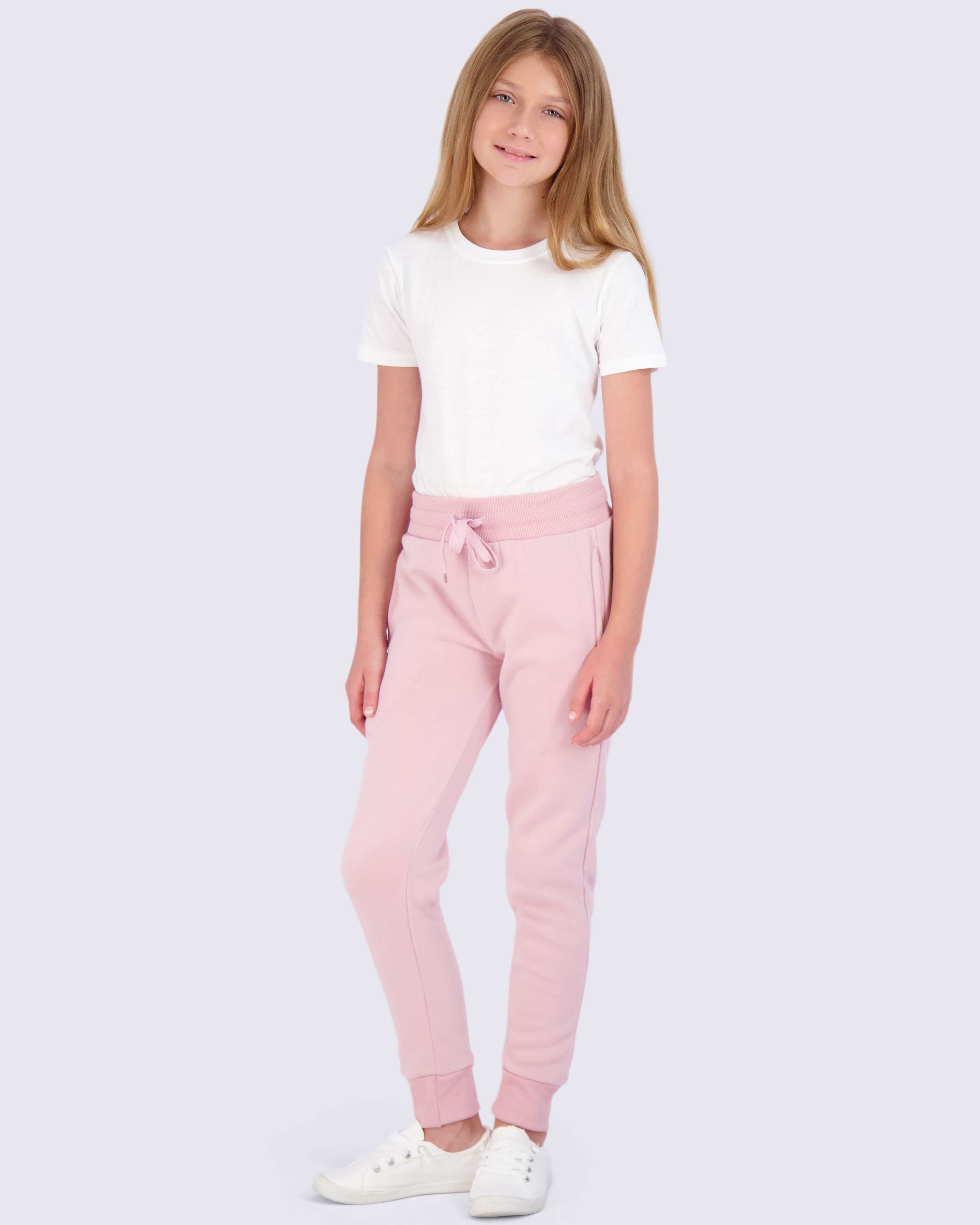 3 Pack: Girls Fleece Jogger Sweatpants