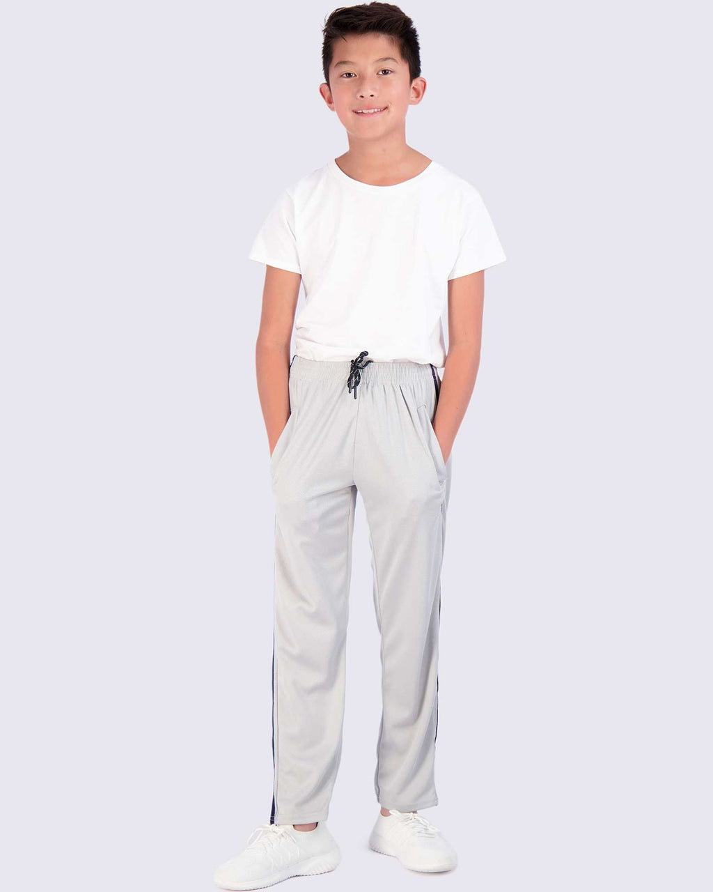 3 Pack: Boys Mesh Open Bottom Active Sweatpants