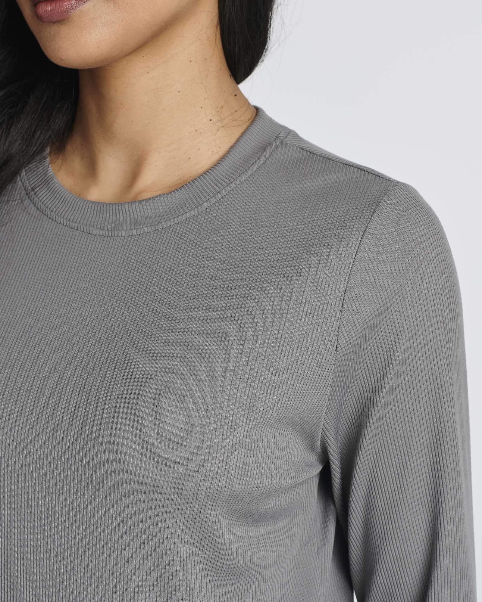 2 Pack: Women's Ribbed Knit Long Sleeve Top and Shorts Pajama Set (Available in Plus Size)