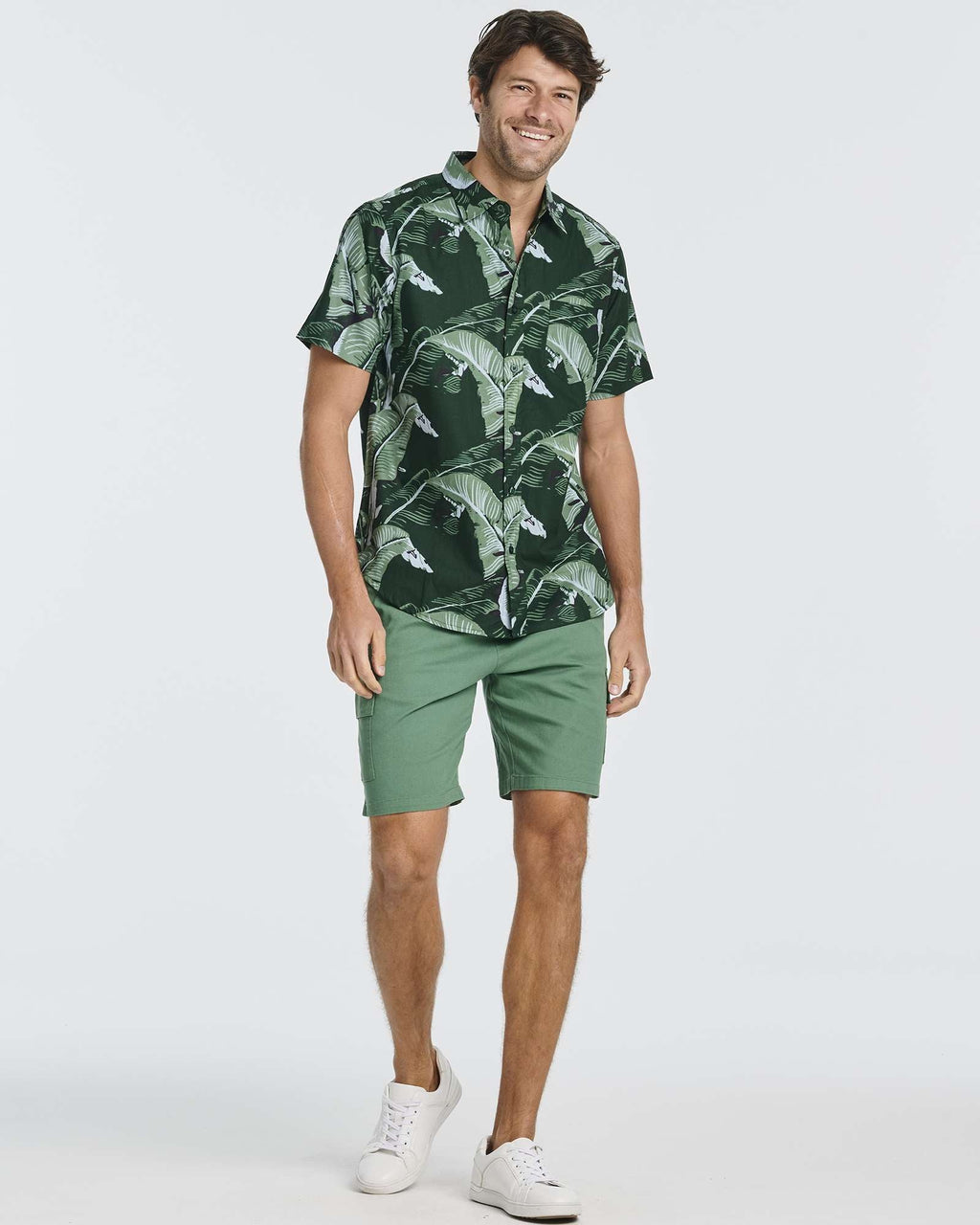 3 Pack: Men's Short-Sleeve Poplin Shirt (Available In Big & Tall)