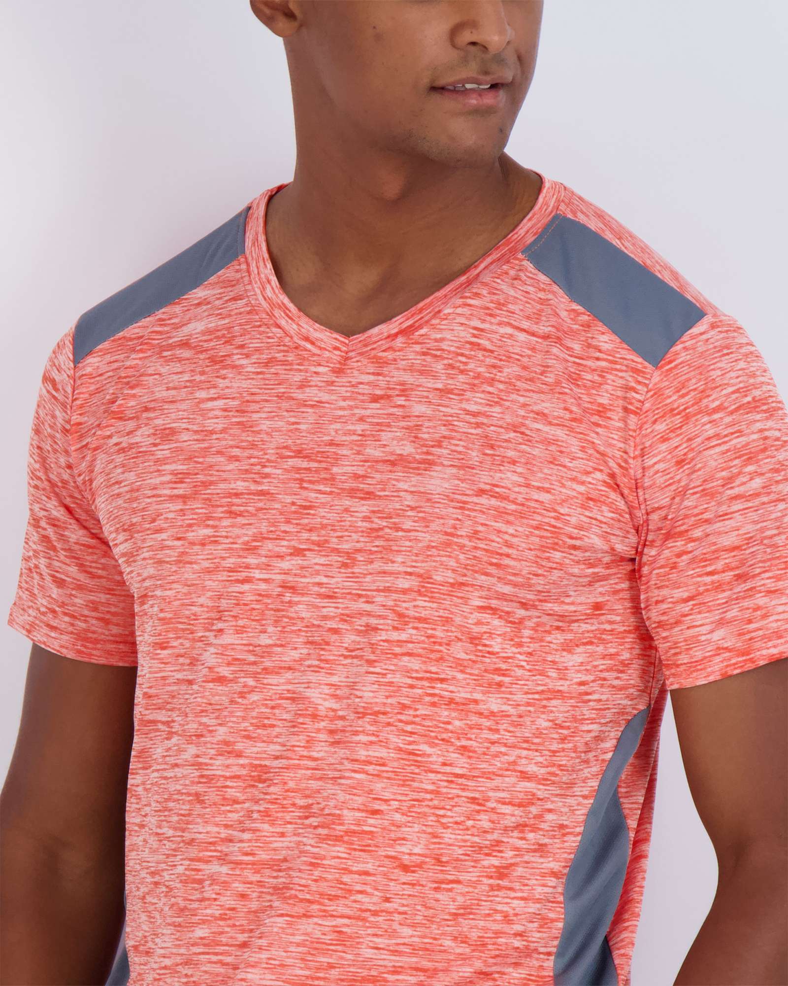 5 Pack: Men’s V-Neck Dry-Fit T-Shirt