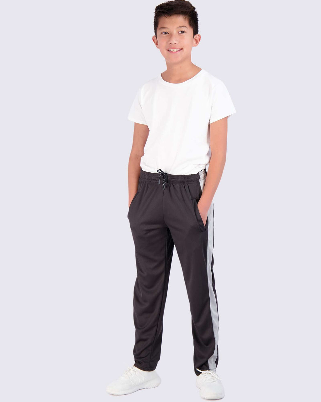 3 Pack: Boys Mesh Open Bottom Active Sweatpants
