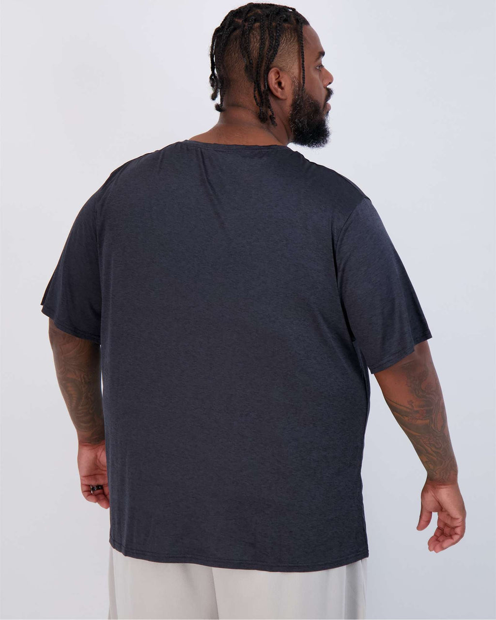 3 Pack: Men’s Big & Tall Dry-Fit Short-Sleeve Crew Neck T-Shirt