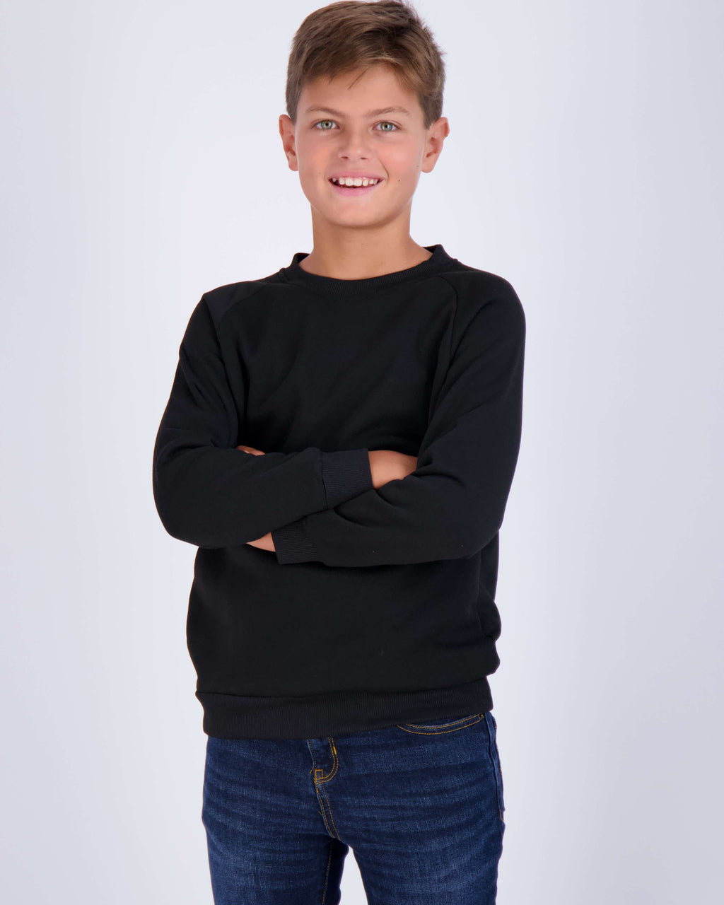 3 Pack: Boys Fleece Crew-Neck Pullover Sweatshirt