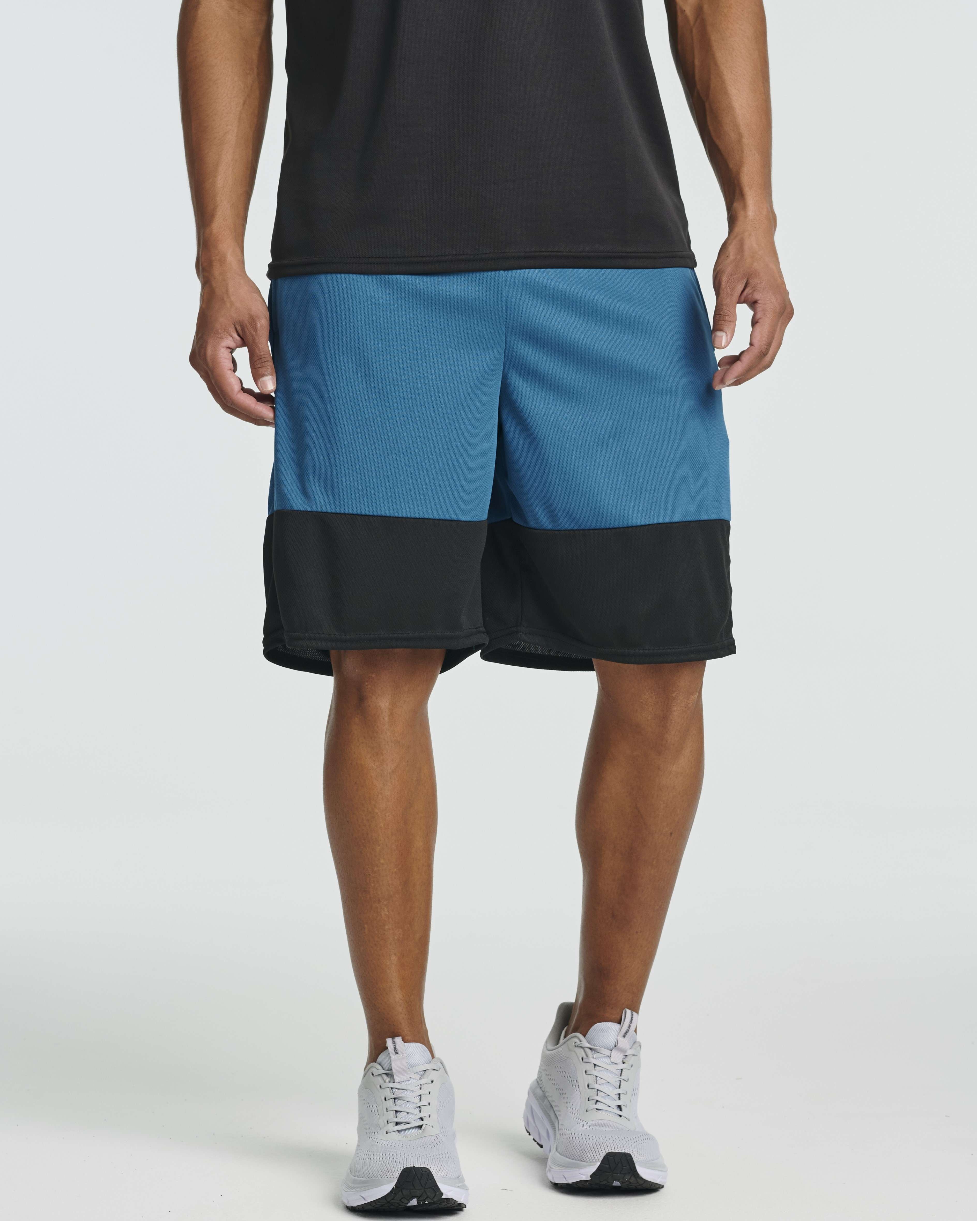 5 Pack: Men's Mesh Athletic Gym Shorts